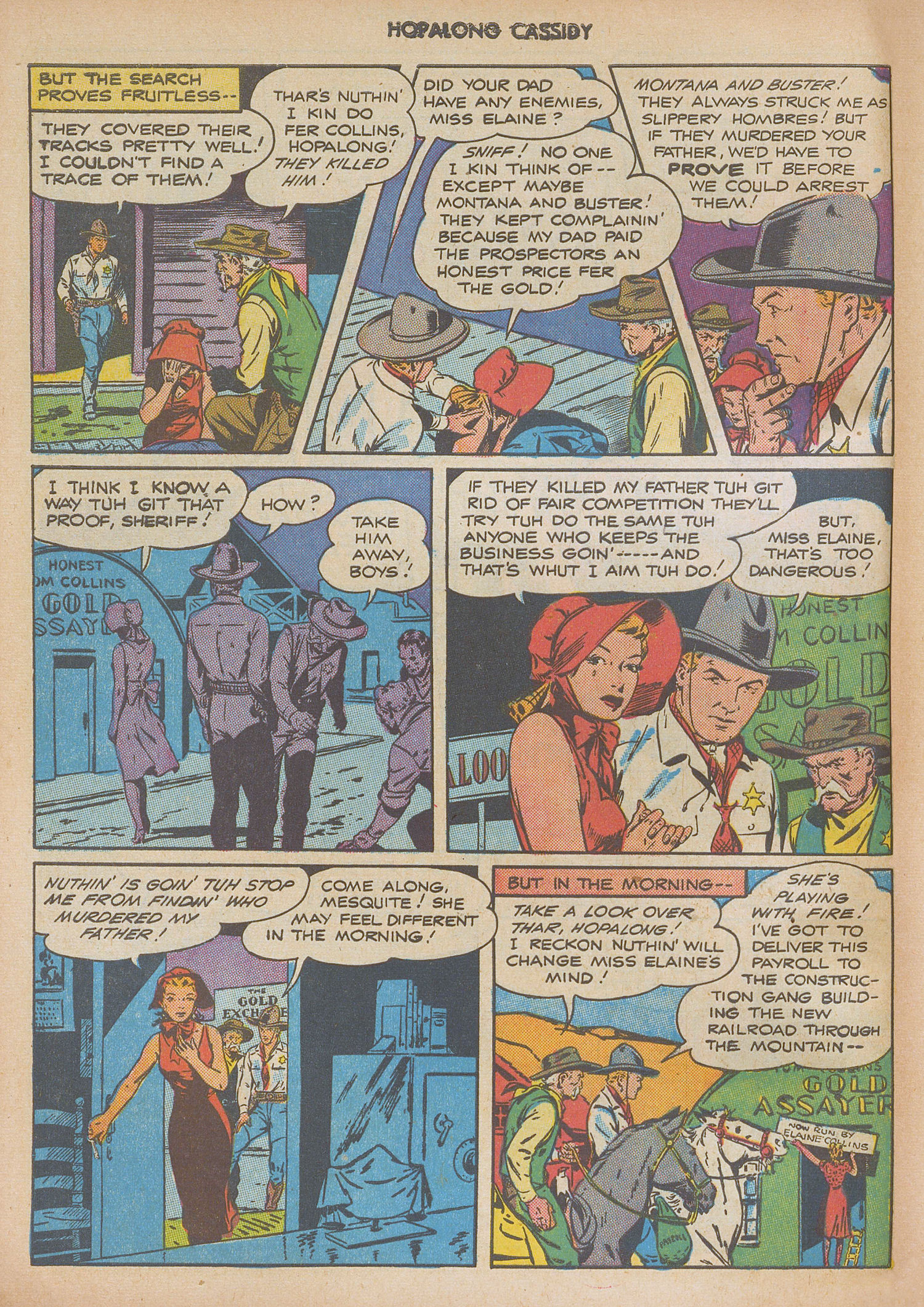 Read online Hopalong Cassidy comic -  Issue #8 - 6
