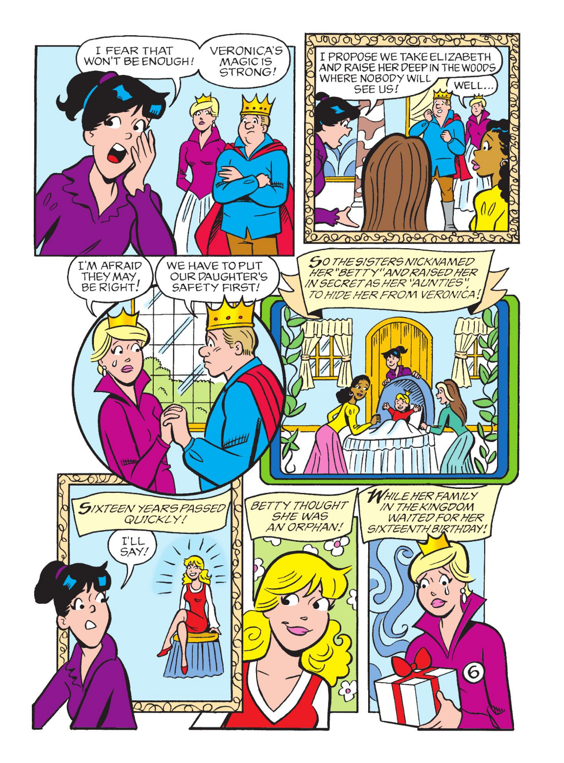 Read online World of Betty & Veronica Digest comic -  Issue #19 - 132