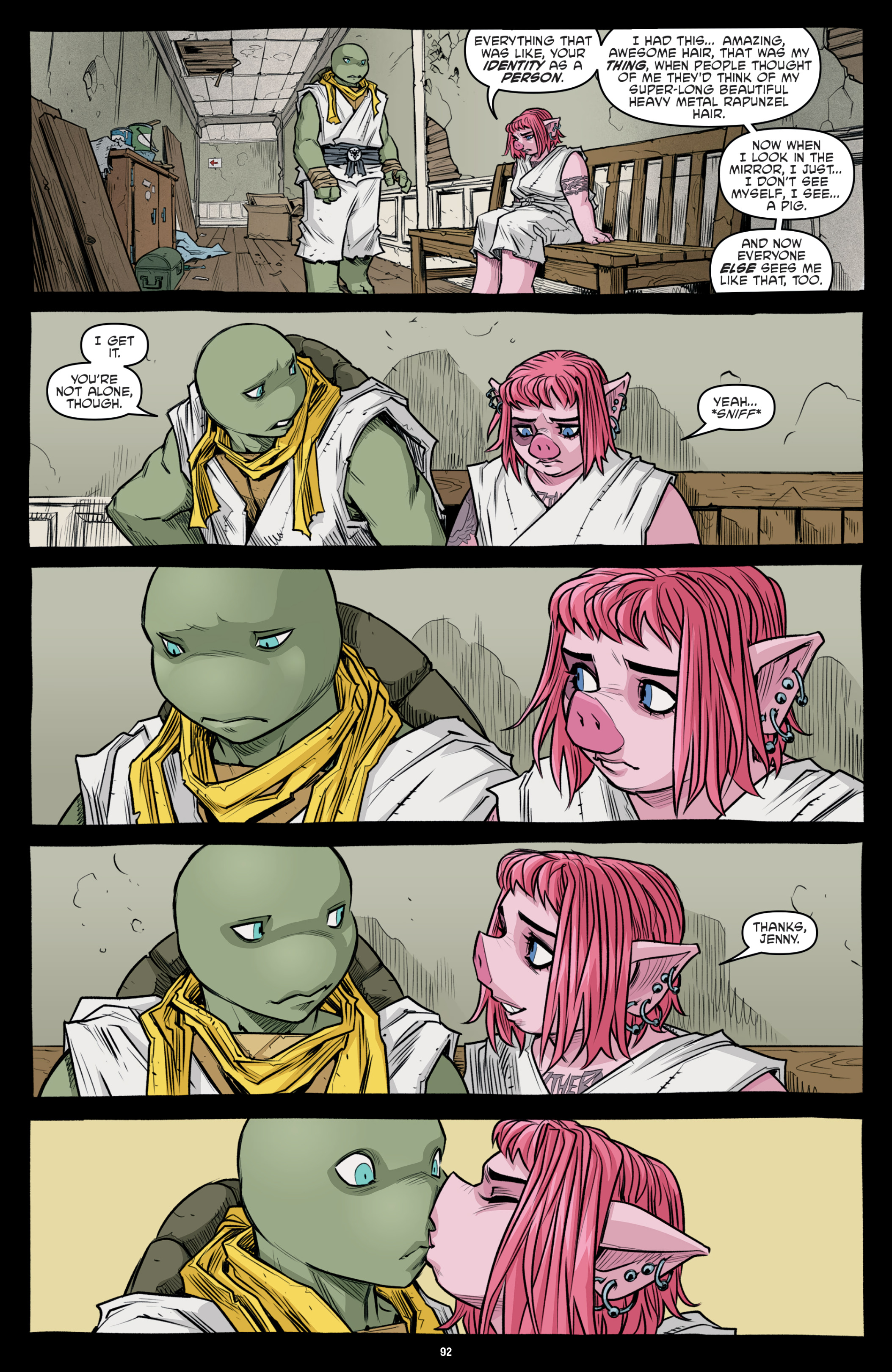 Read online Teenage Mutant Ninja Turtles: The IDW Collection comic -  Issue # TPB 15 (Part 1) - 93