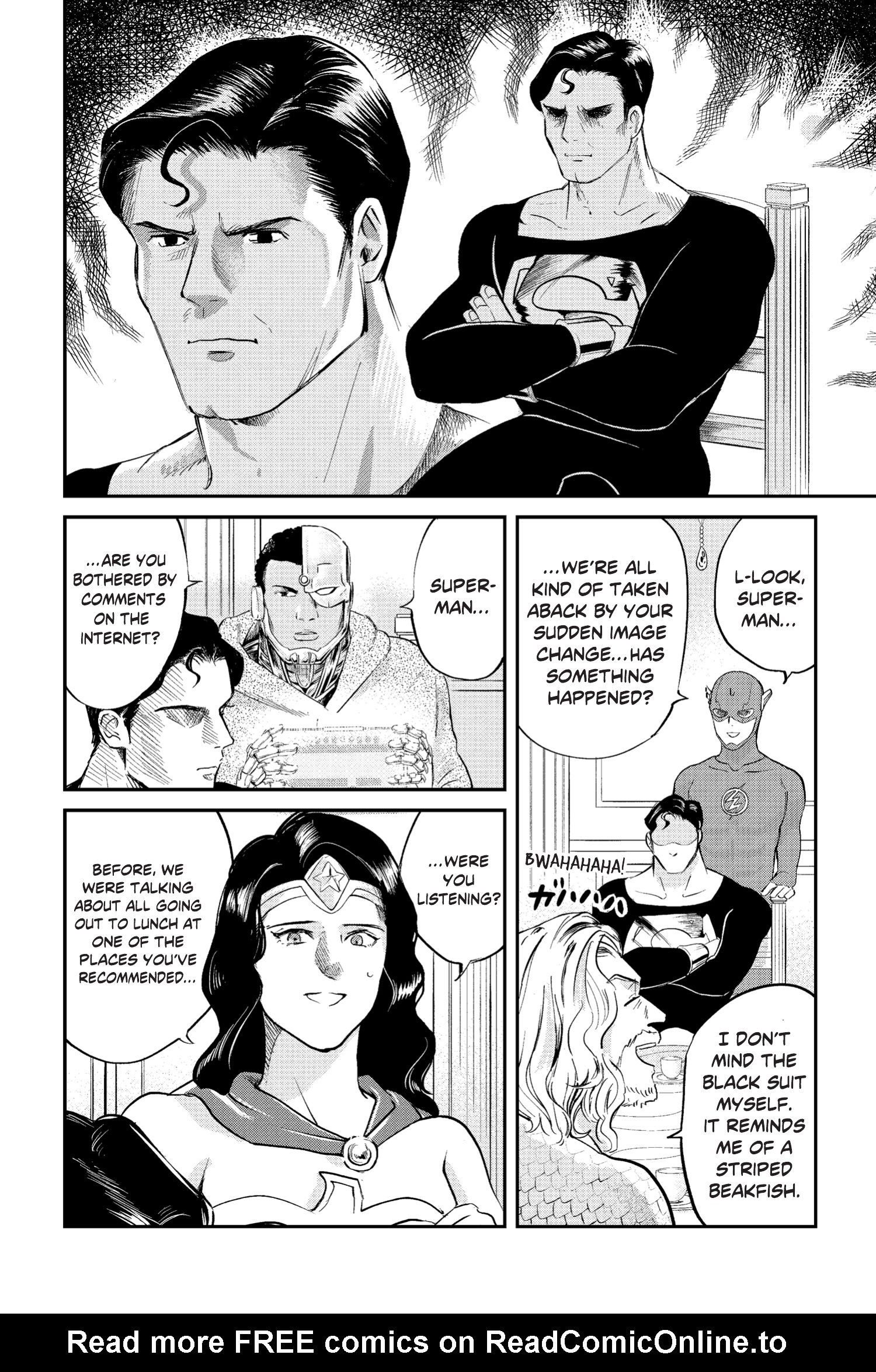 Read online Superman vs. Meshi comic -  Issue #15 - 6
