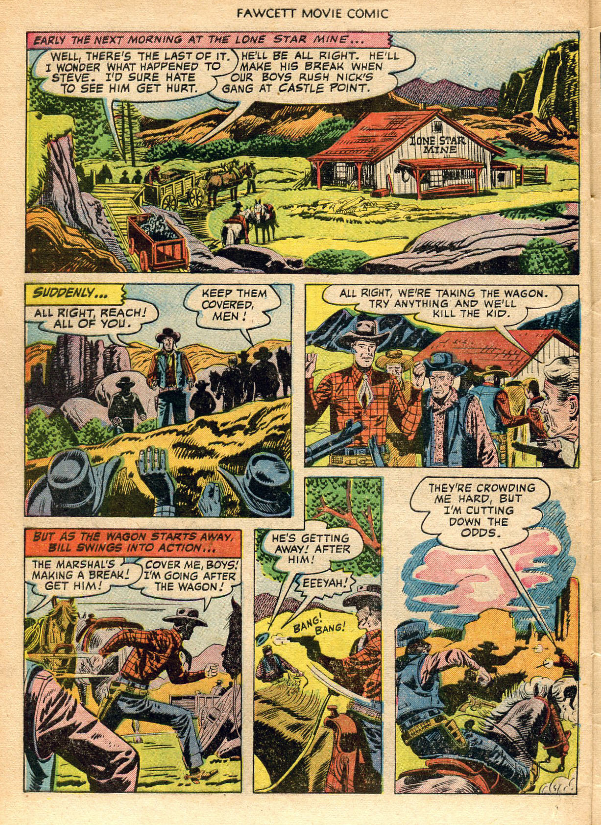 Read online Fawcett Movie Comic comic -  Issue #10 - 32