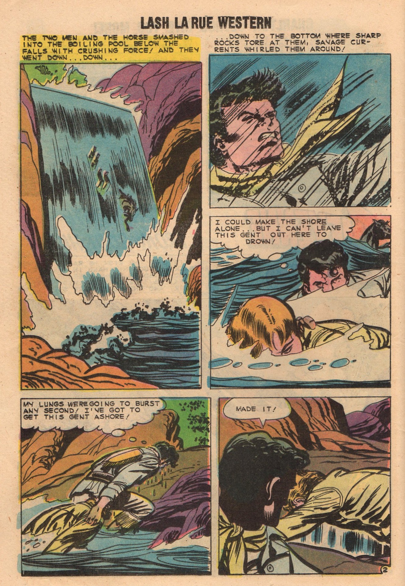 Read online Lash Larue Western (1949) comic -  Issue #75 - 24