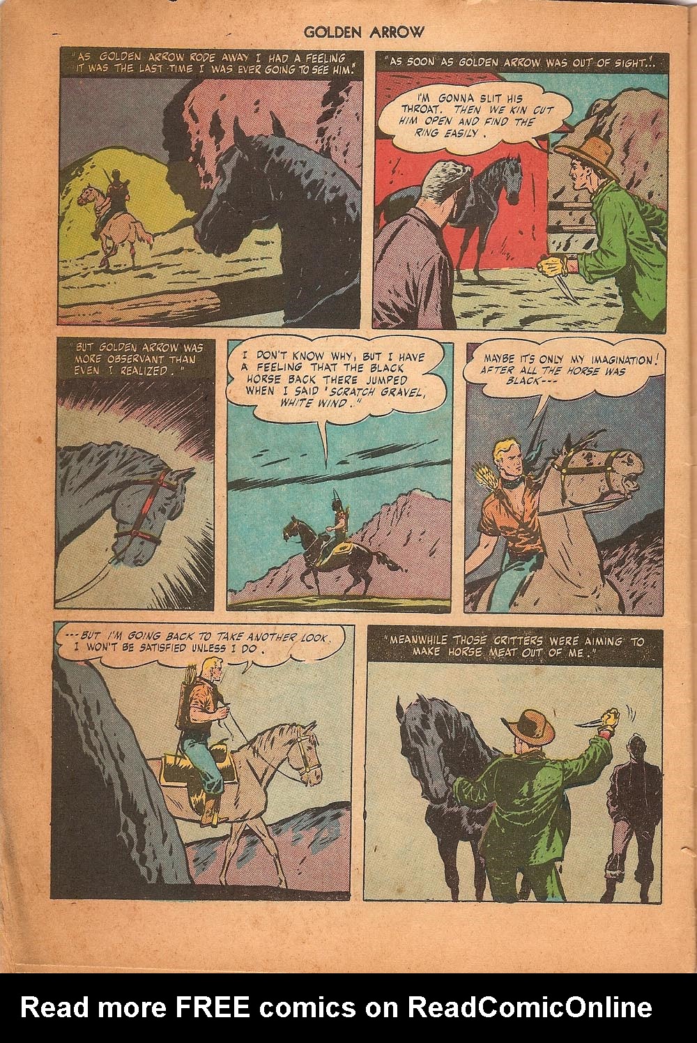 Read online Golden Arrow comic -  Issue #5 - 48