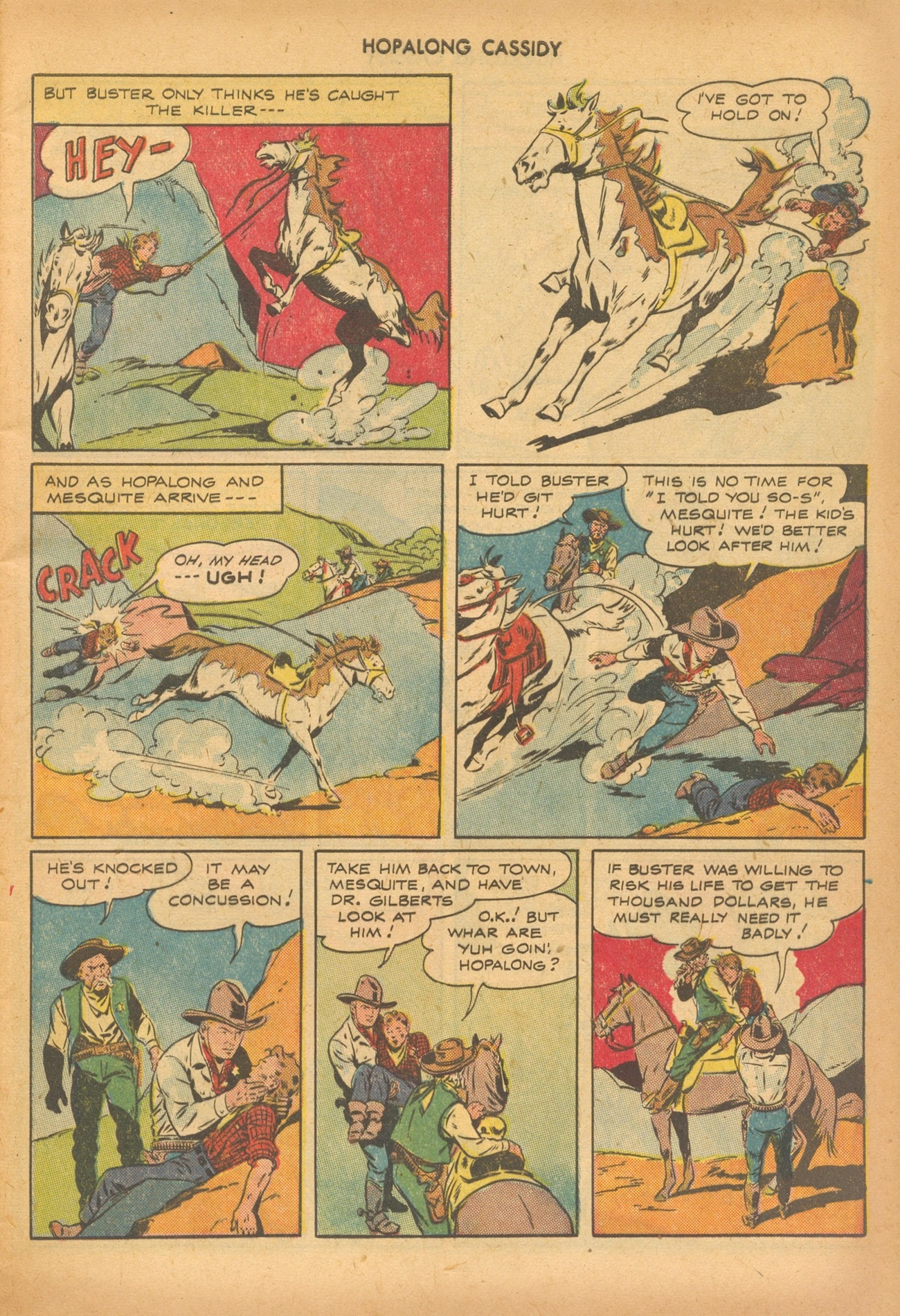 Read online Hopalong Cassidy comic -  Issue #12 - 7