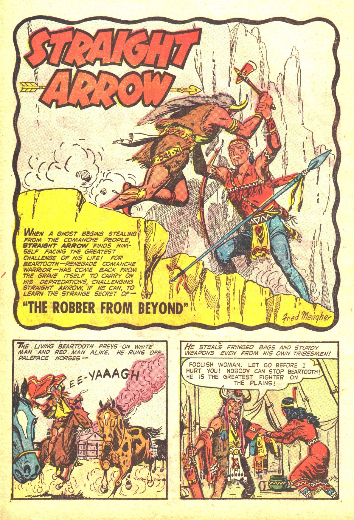 Read online Straight Arrow comic -  Issue #43 - 10