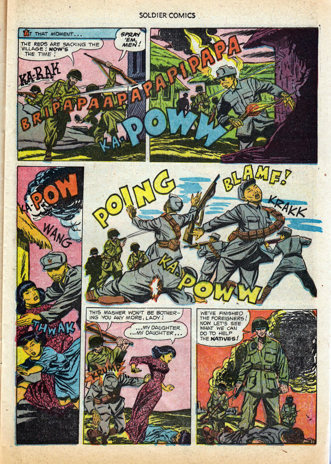 Read online Soldier Comics comic -  Issue #9 - 9
