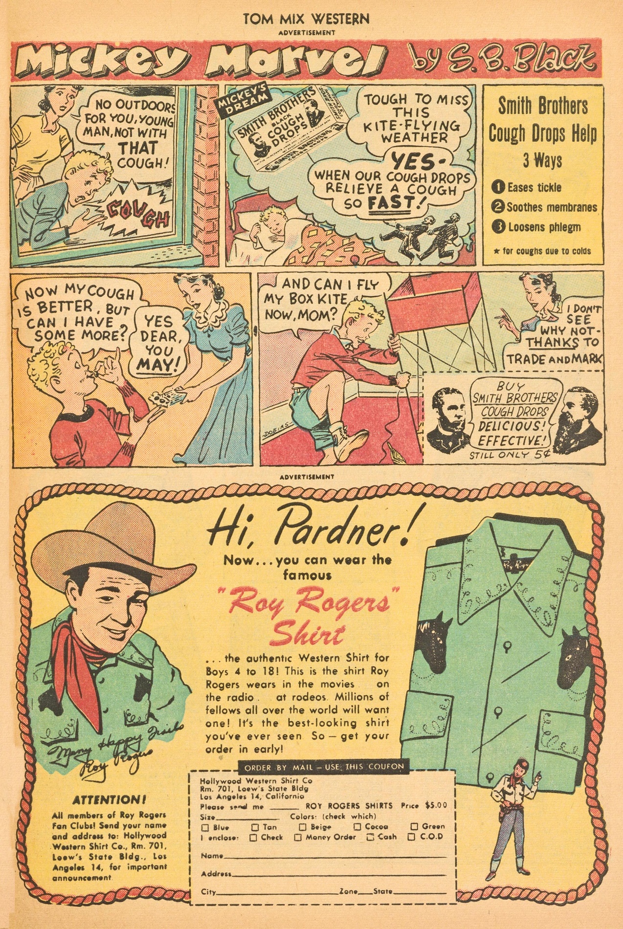 Read online Tom Mix Western (1948) comic -  Issue #3 - 49