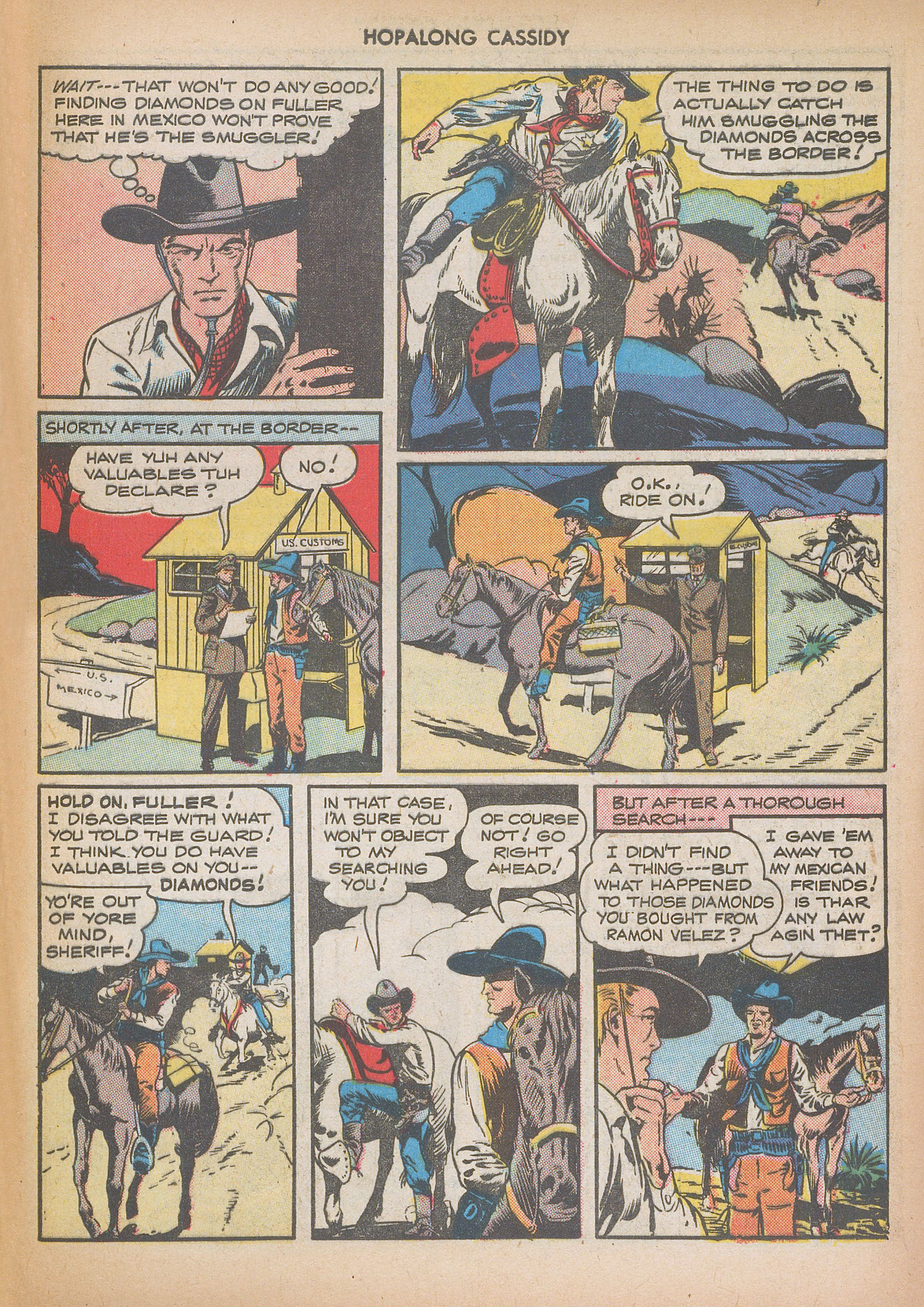 Read online Hopalong Cassidy comic -  Issue #17 - 45