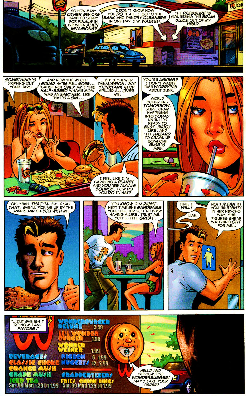 Read online Gatecrasher: Ring of Fire comic -  Issue #3 - 21