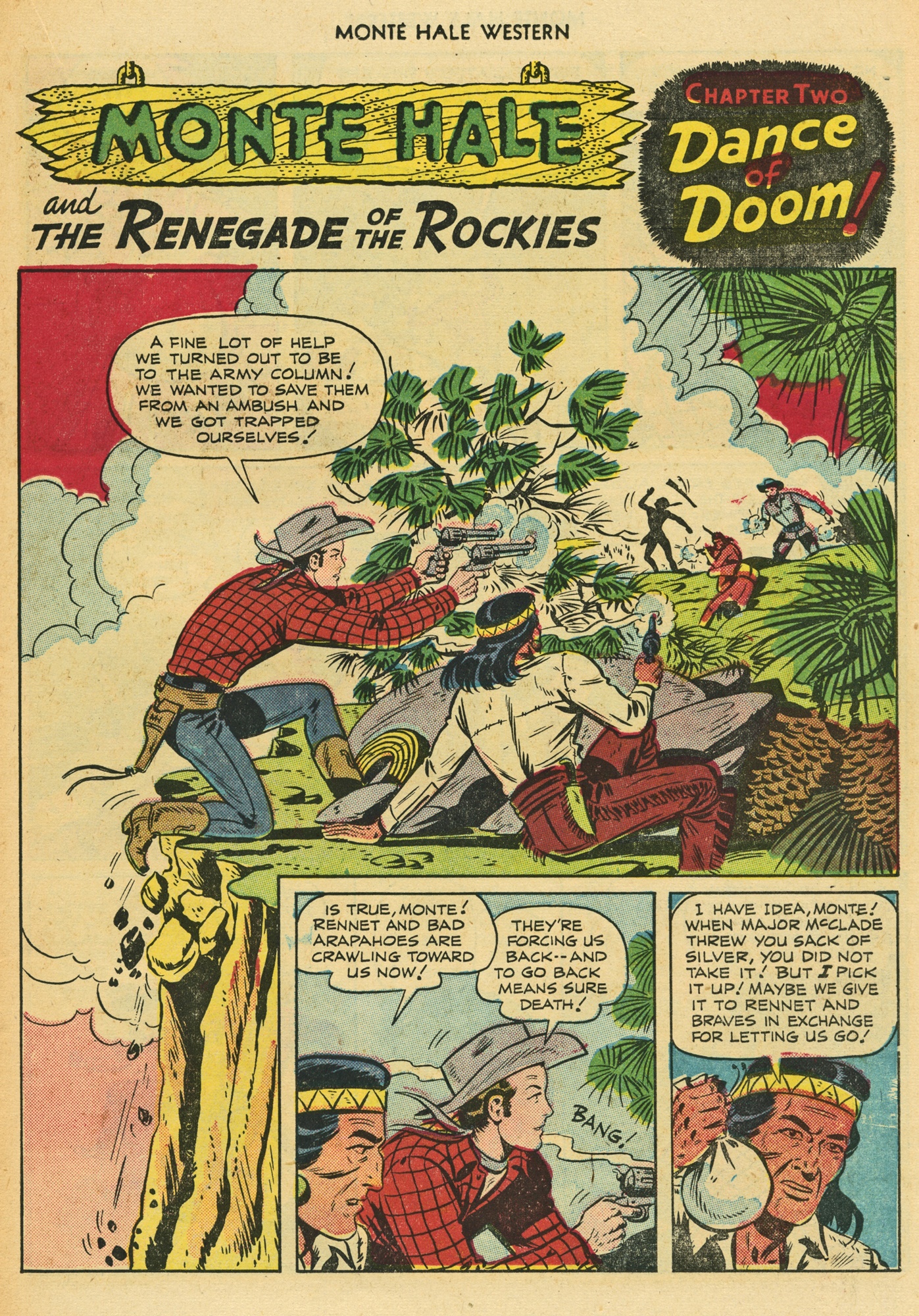 Read online Monte Hale Western comic -  Issue #60 - 15
