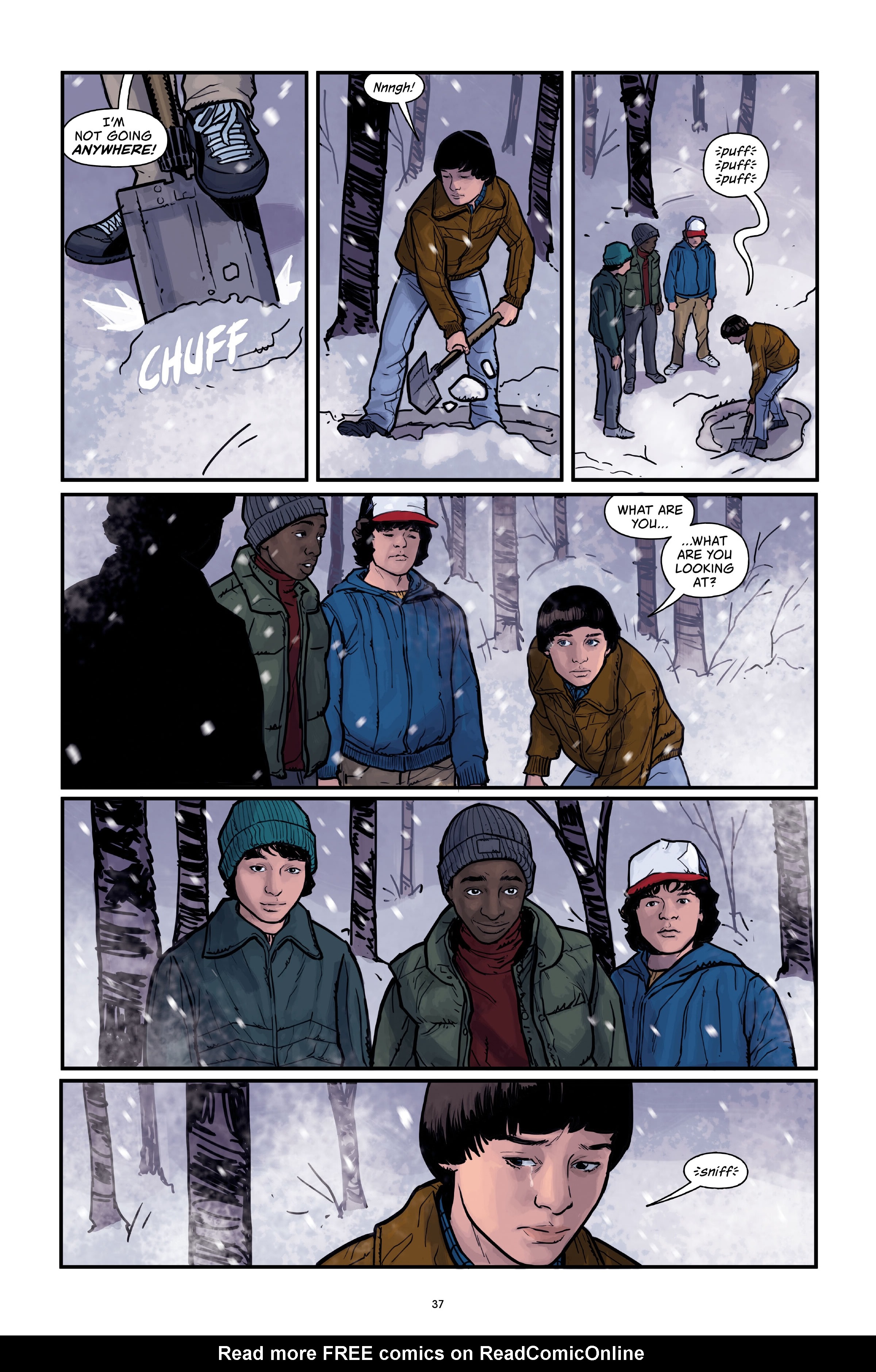 Read online Stranger Things Library Edition comic -  Issue # TPB 3 (Part 1) - 37