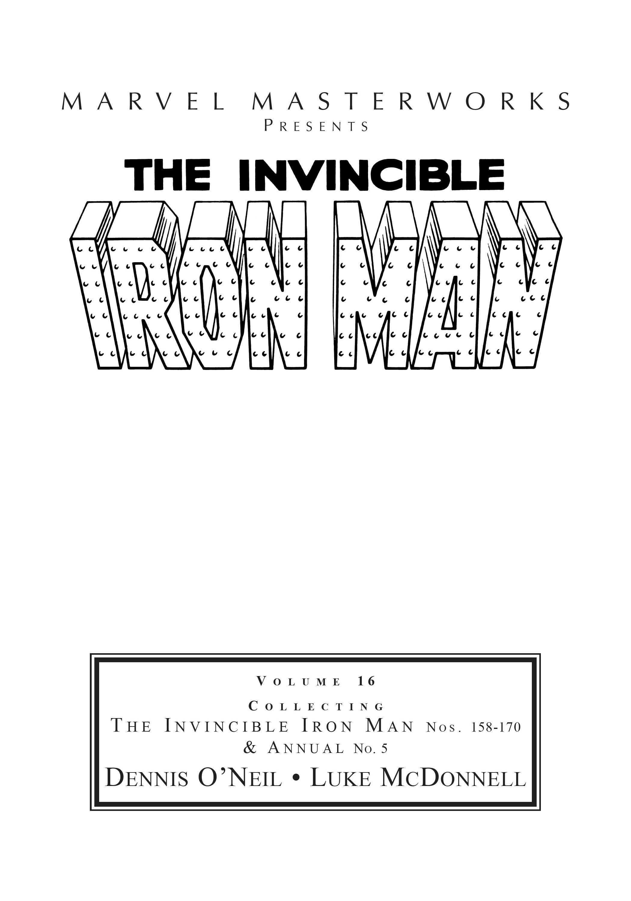 Read online Marvel Masterworks: The Invincible Iron Man comic -  Issue # TPB 16 (Part 1) - 2