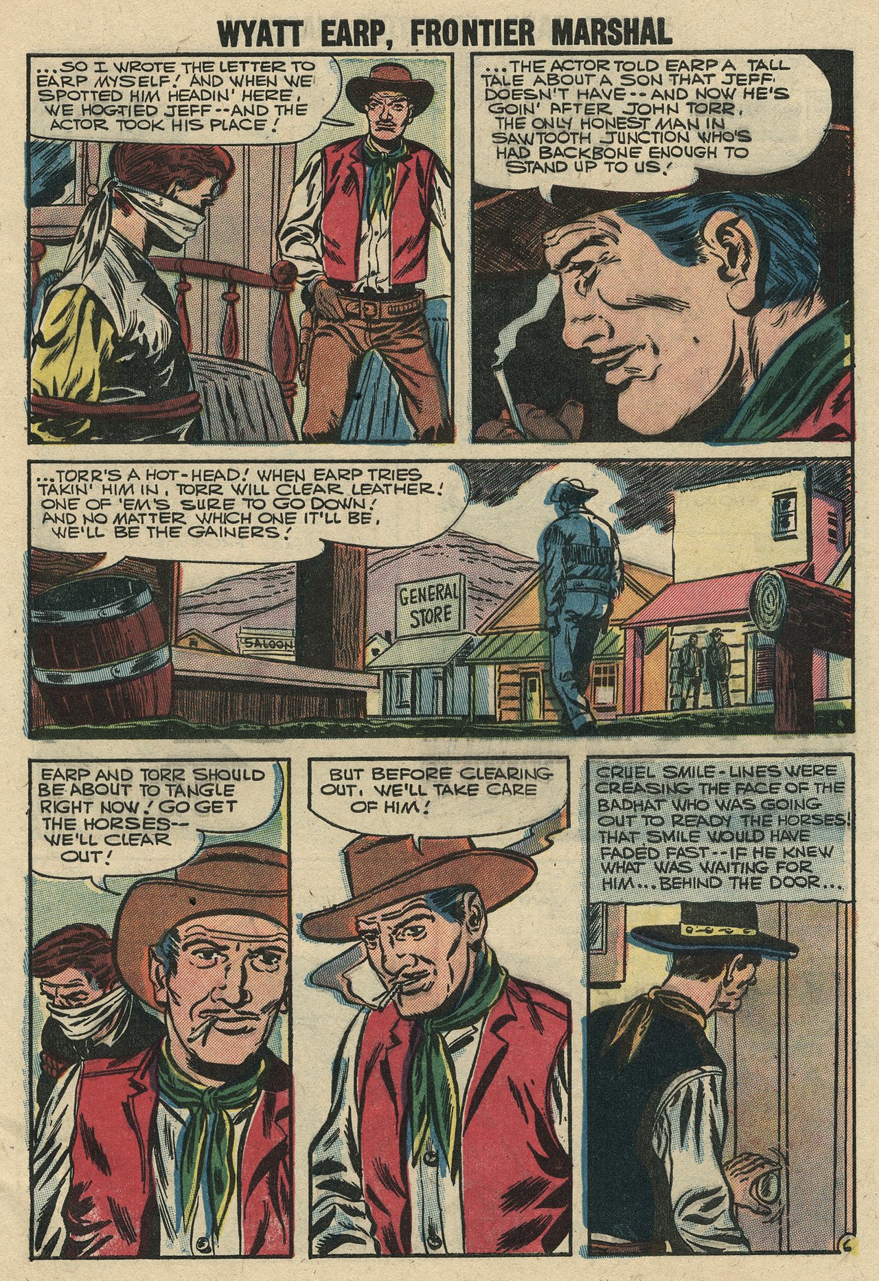 Read online Wyatt Earp Frontier Marshal comic -  Issue #15 - 9
