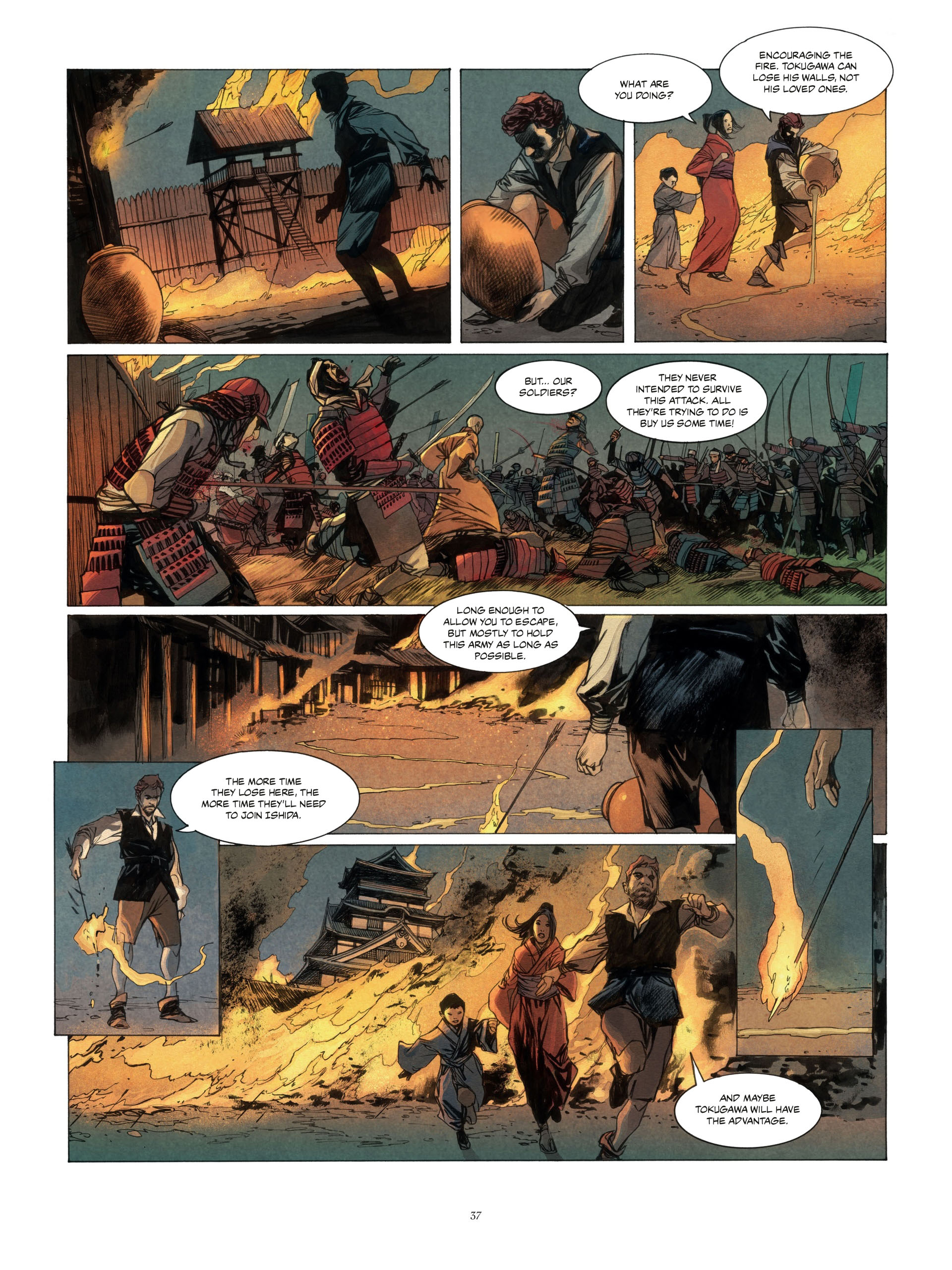 Read online William Adams, Samuraj comic -  Issue #2 - 37