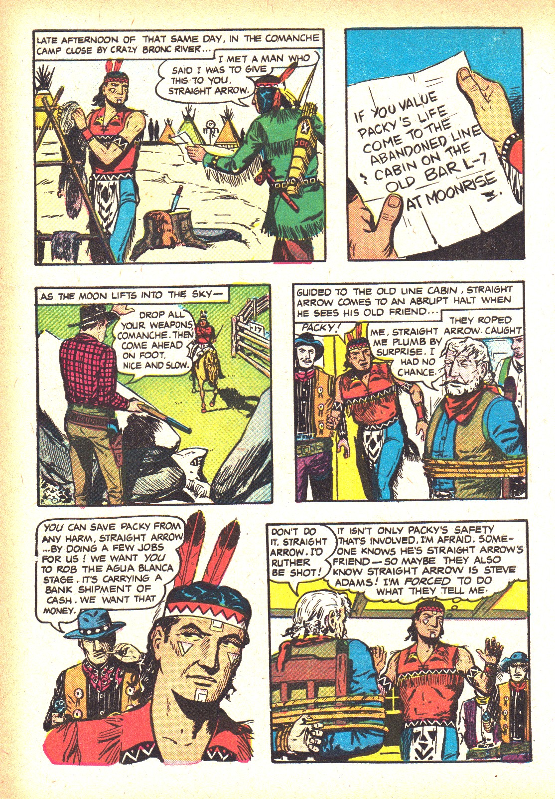 Read online Straight Arrow comic -  Issue #47 - 30