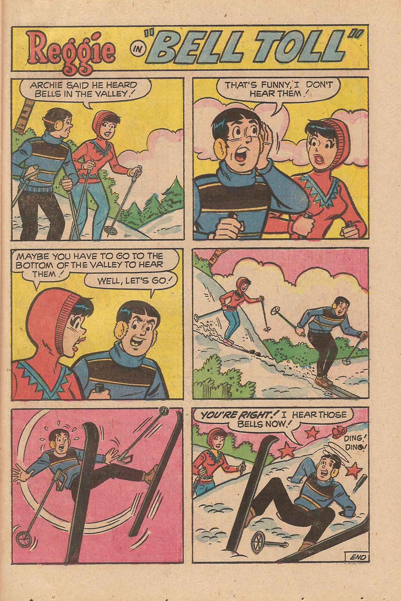 Read online Reggie's Wise Guy Jokes comic -  Issue #25 - 35