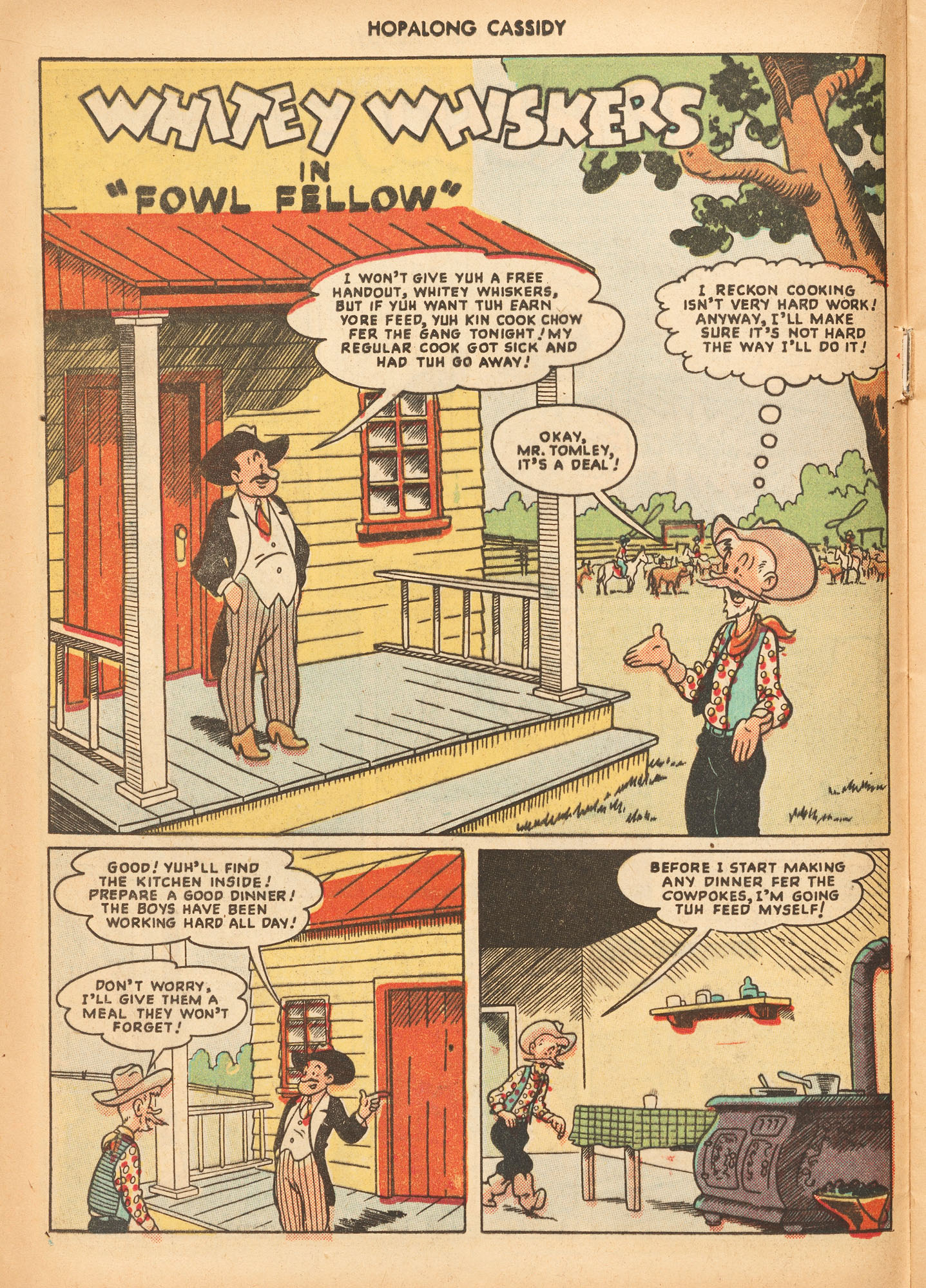 Read online Hopalong Cassidy comic -  Issue #33 - 16