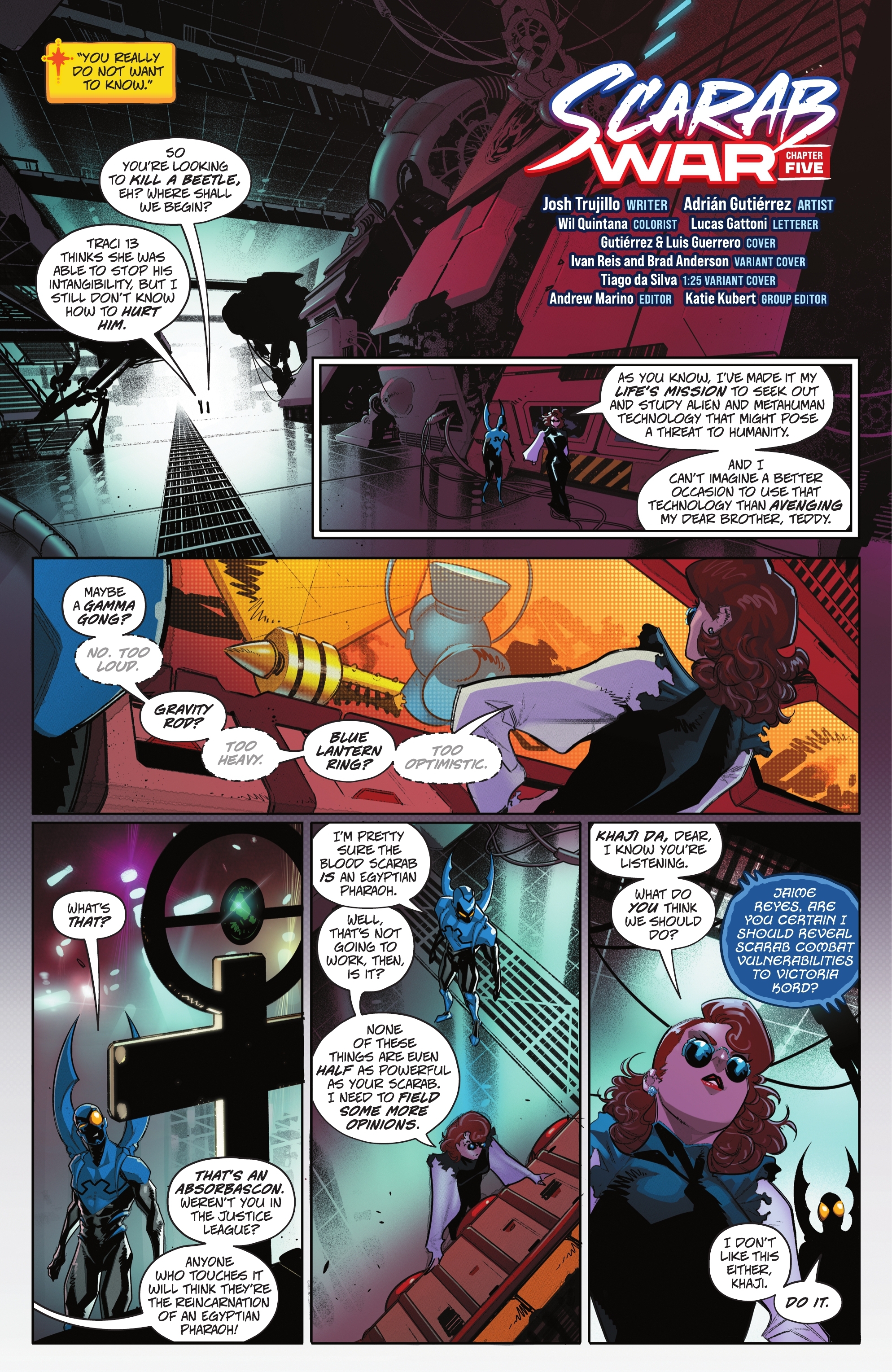 Read online Blue Beetle (2023) comic -  Issue #5 - 5