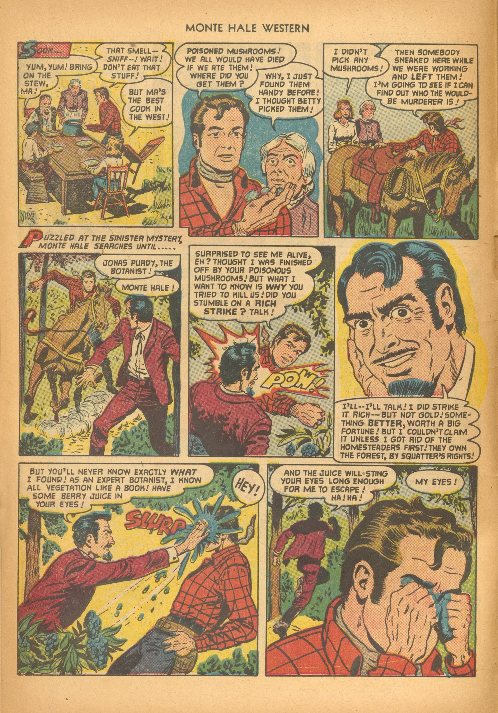 Read online Monte Hale Western comic -  Issue #73 - 6