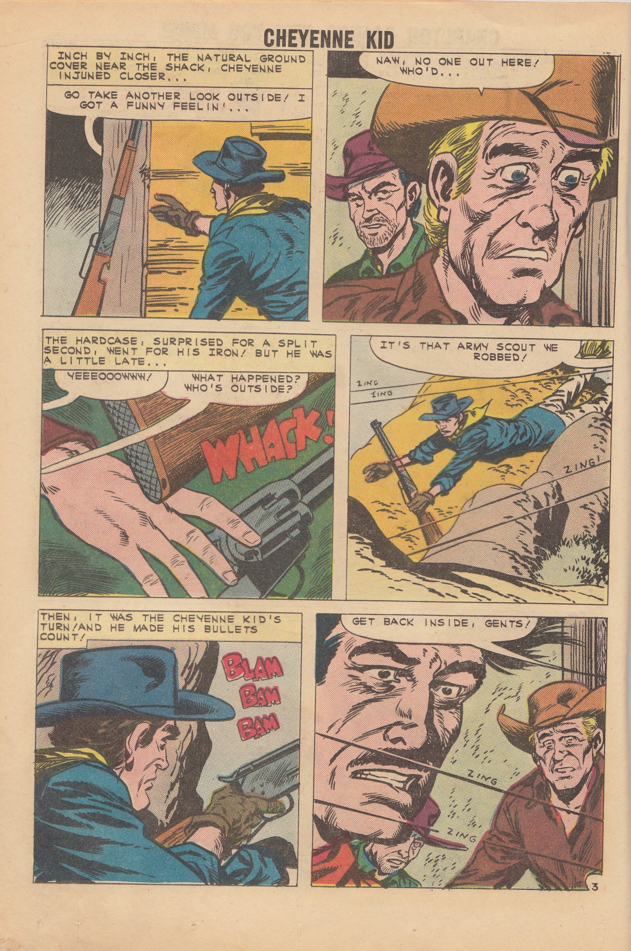 Read online Cheyenne Kid comic -  Issue #33 - 20