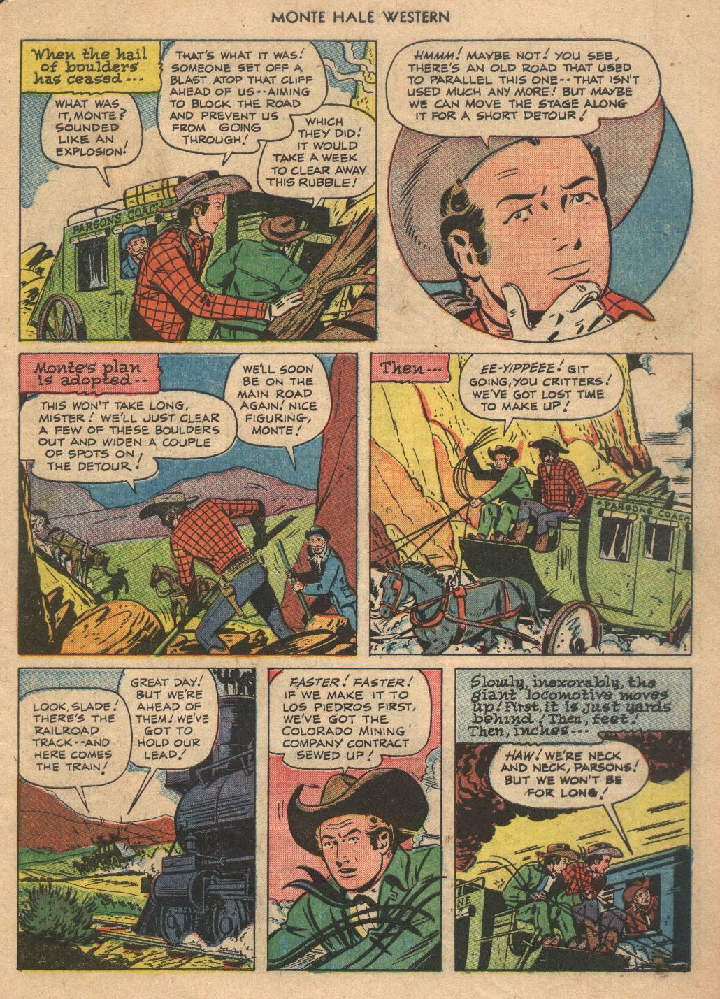 Read online Monte Hale Western comic -  Issue #77 - 7