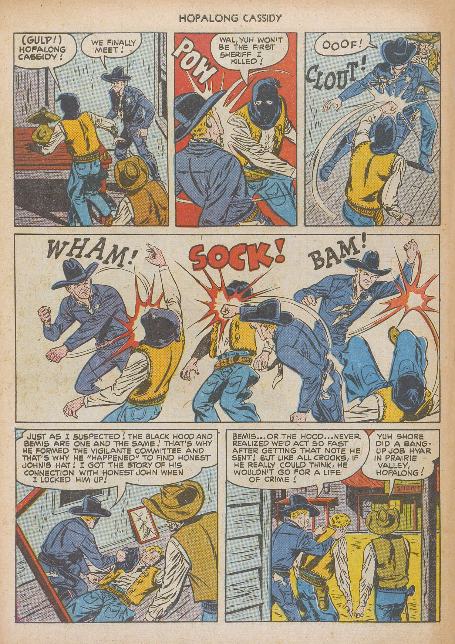Read online Hopalong Cassidy comic -  Issue #55 - 34