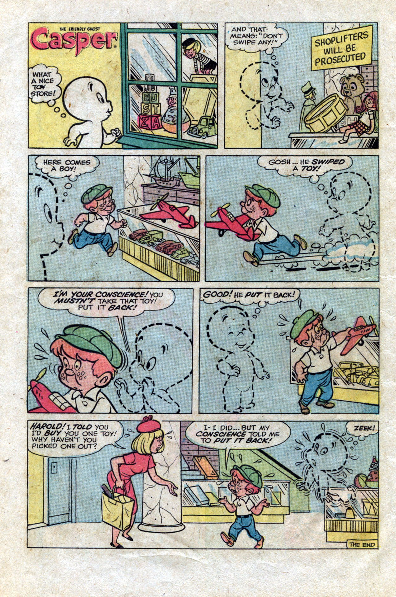 Read online Casper Strange Ghost Stories comic -  Issue #1 - 10