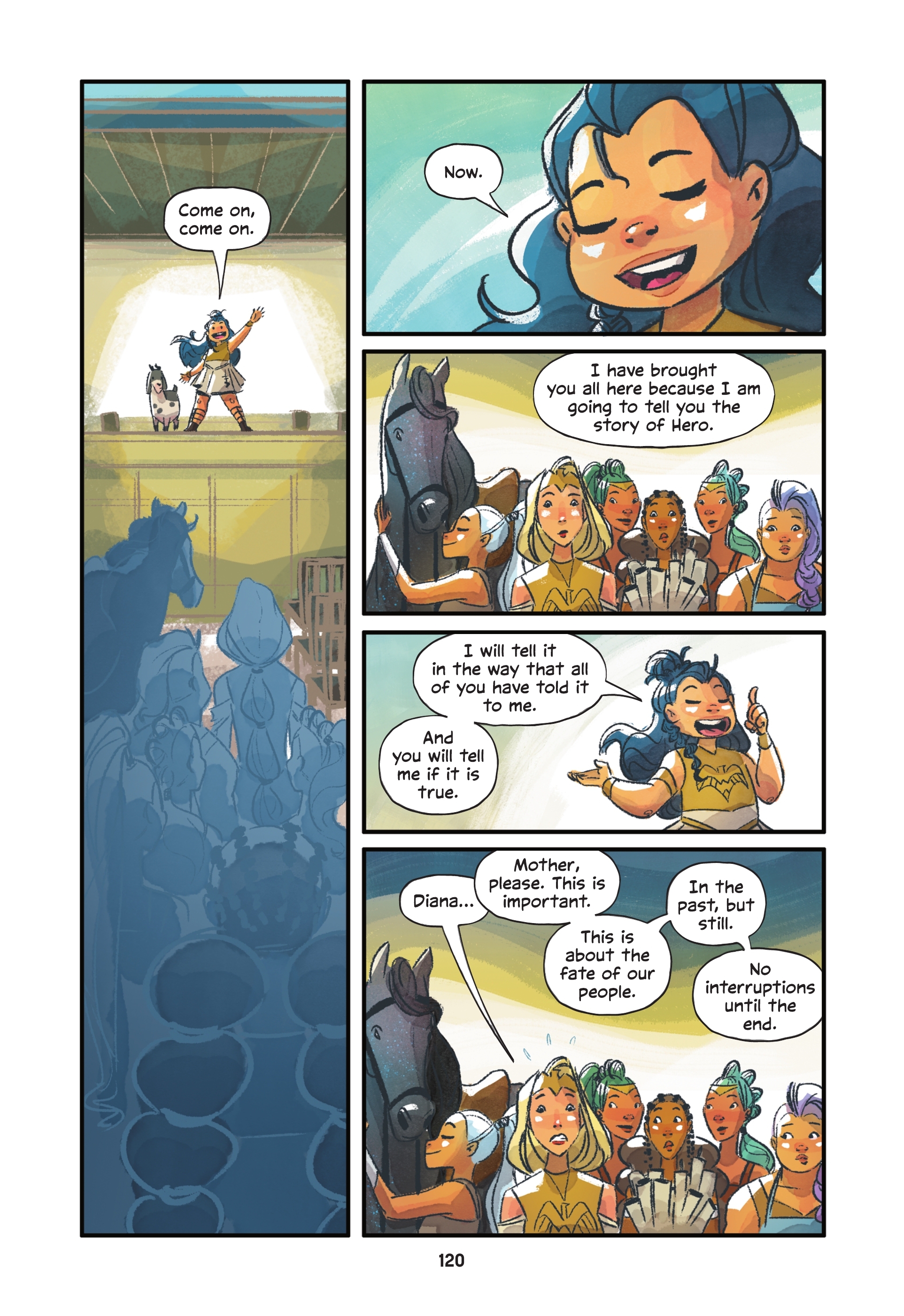 Read online Diana and the Hero's Journey comic -  Issue # TPB - 111