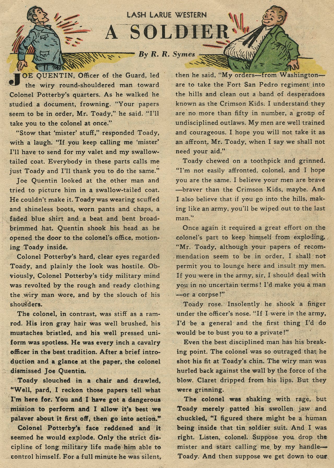 Read online Lash Larue Western (1949) comic -  Issue #54 - 15