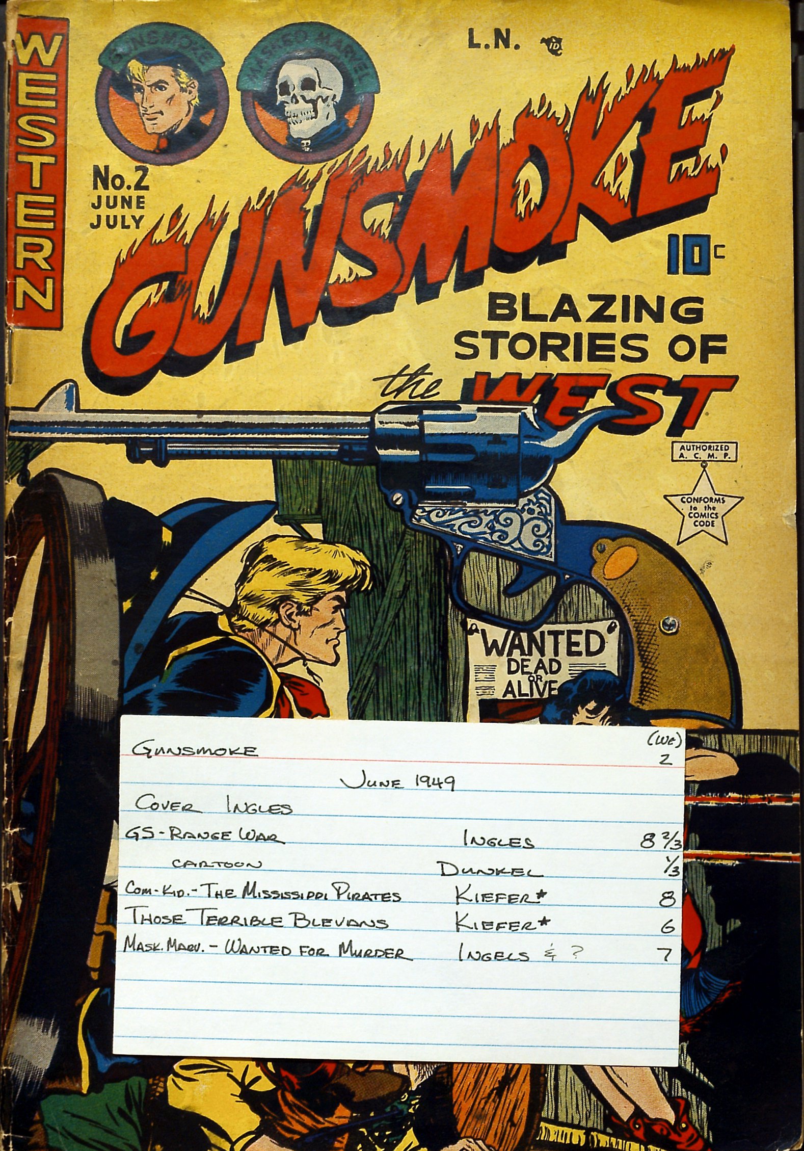 Read online Gunsmoke comic -  Issue #2 - 37