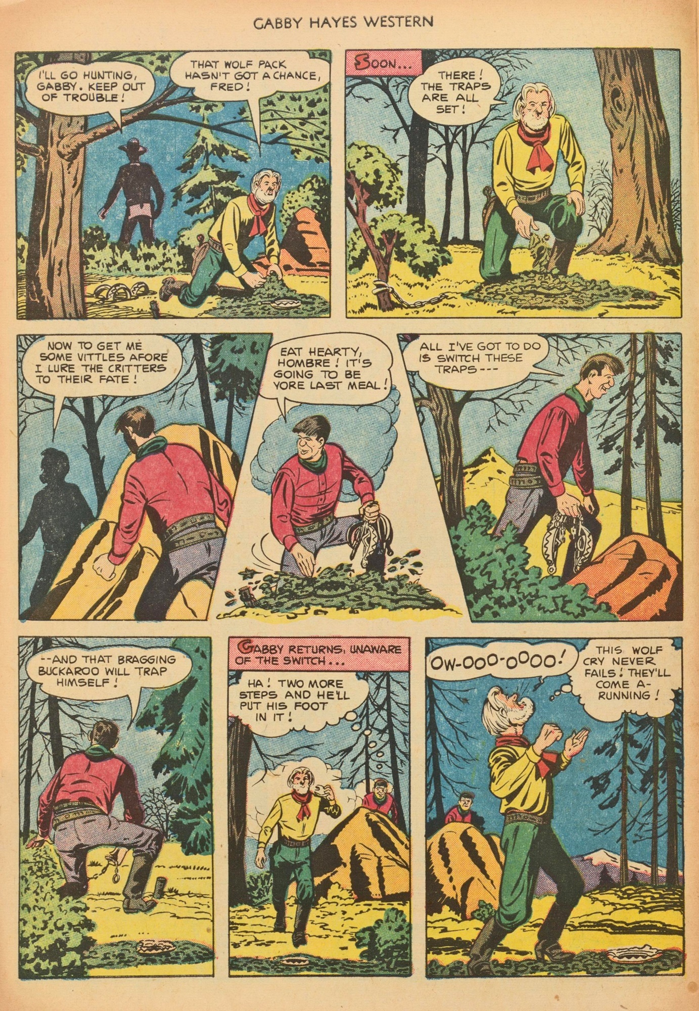 Read online Gabby Hayes Western comic -  Issue #37 - 8