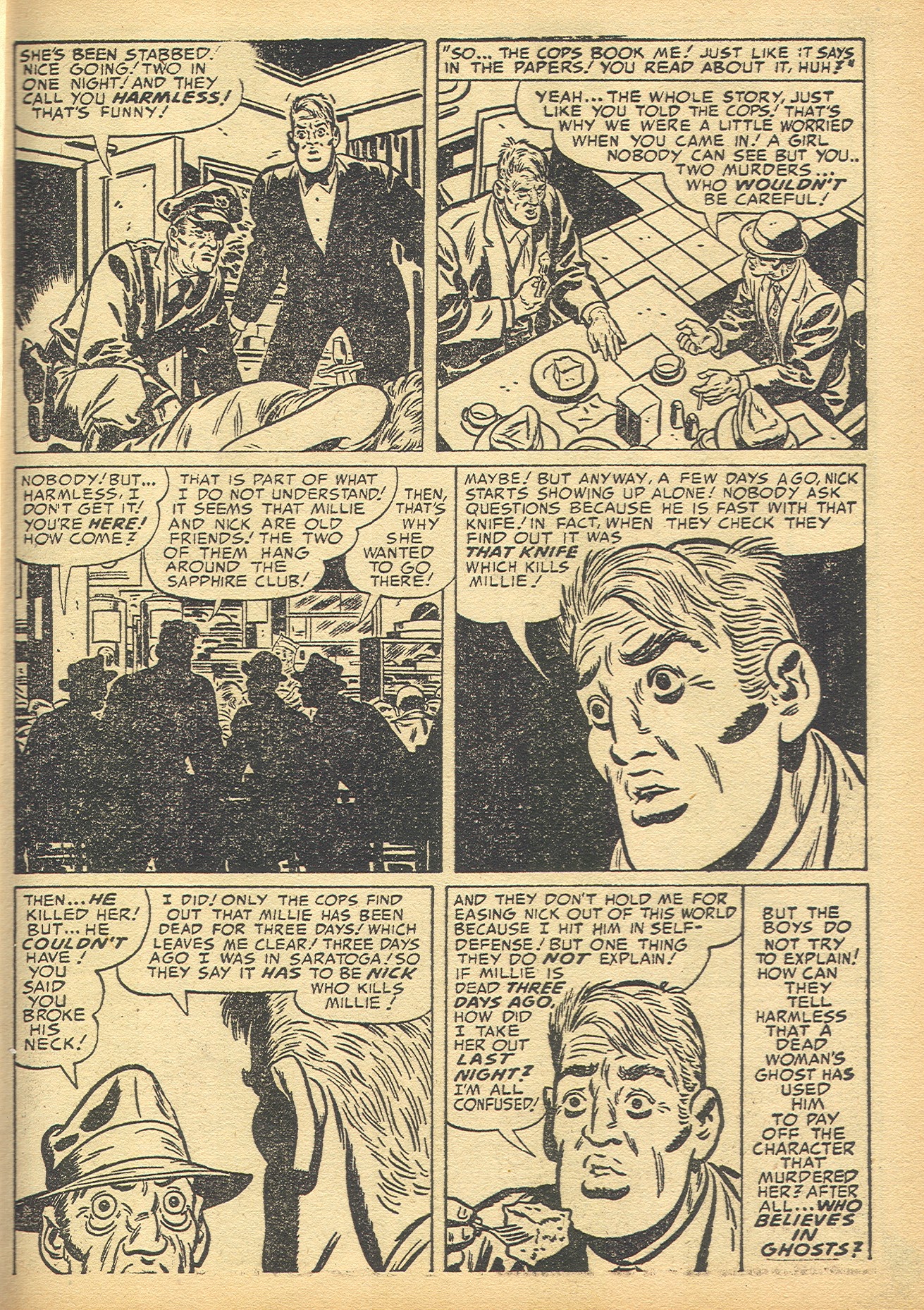 Read online Black Magic (1950) comic -  Issue #24 - 16