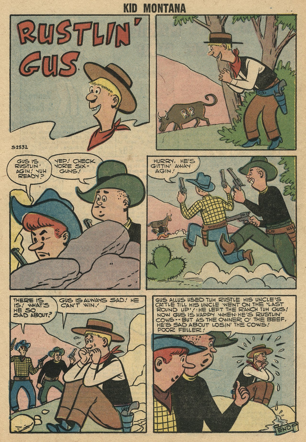 Read online Kid Montana comic -  Issue #10 - 16