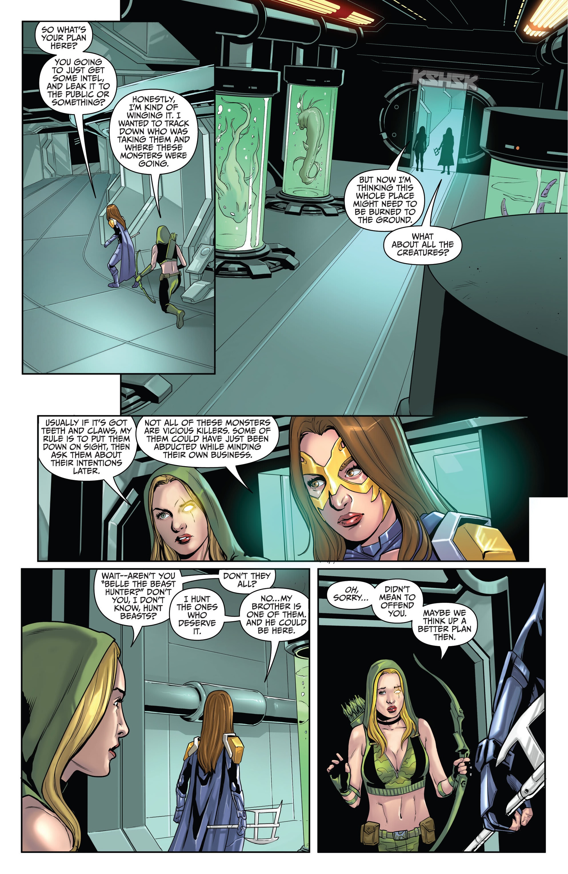 Read online Fairy Tale Team Up: Robyn Hood & Belle comic -  Issue # Full - 32