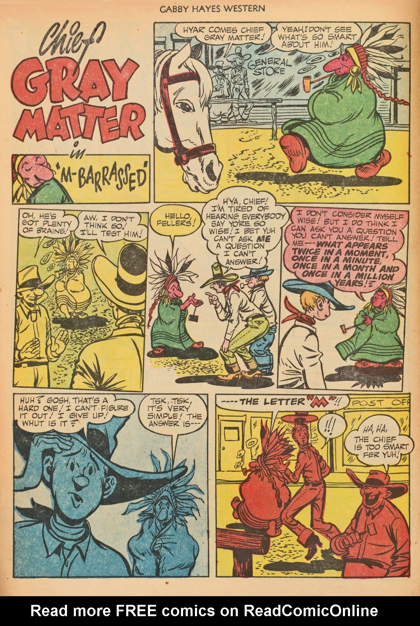 Read online Gabby Hayes Western comic -  Issue #32 - 10