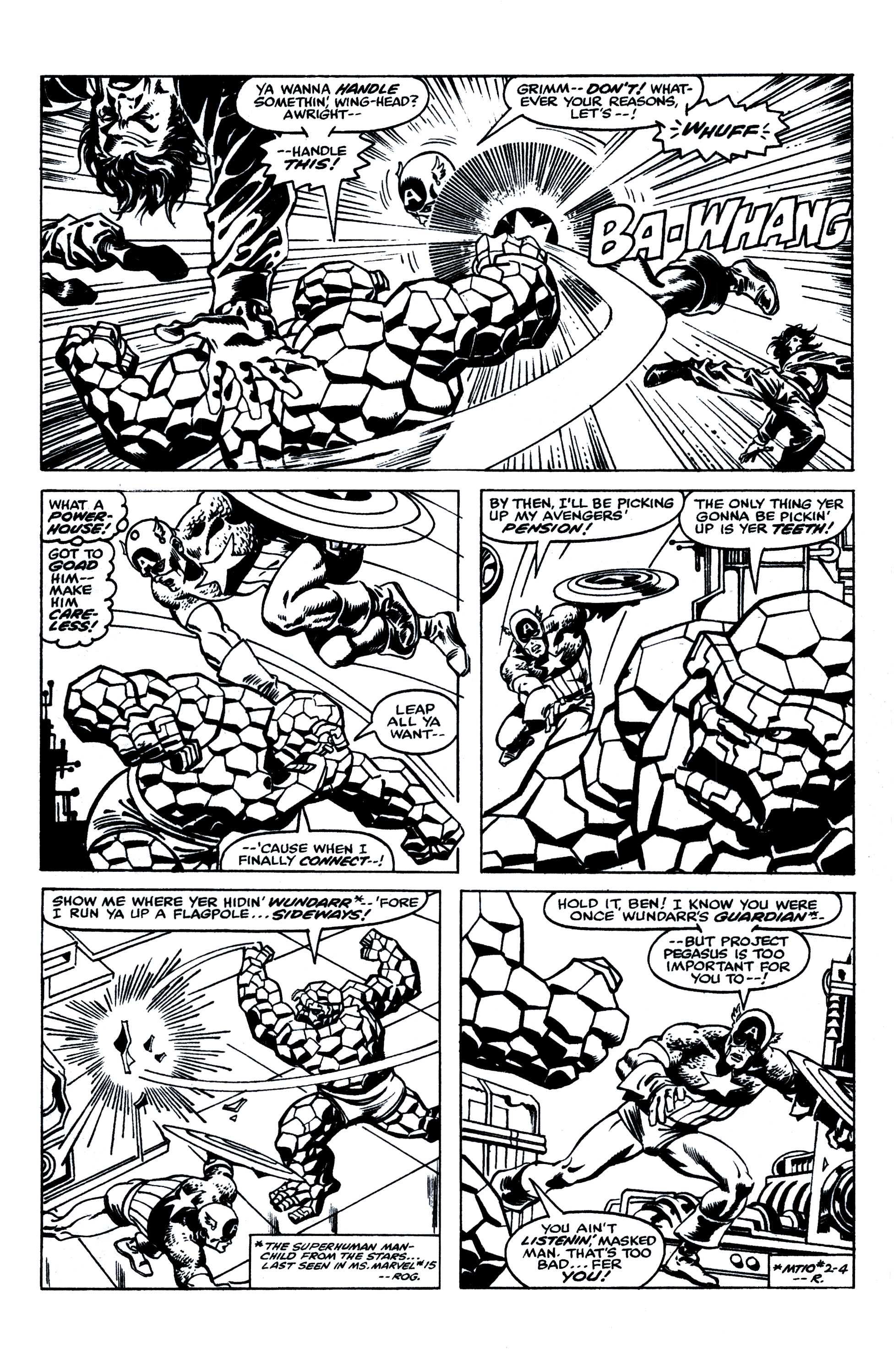 Read online Essential Marvel Two-In-One comic -  Issue # TPB 2 (Part 4) - 17
