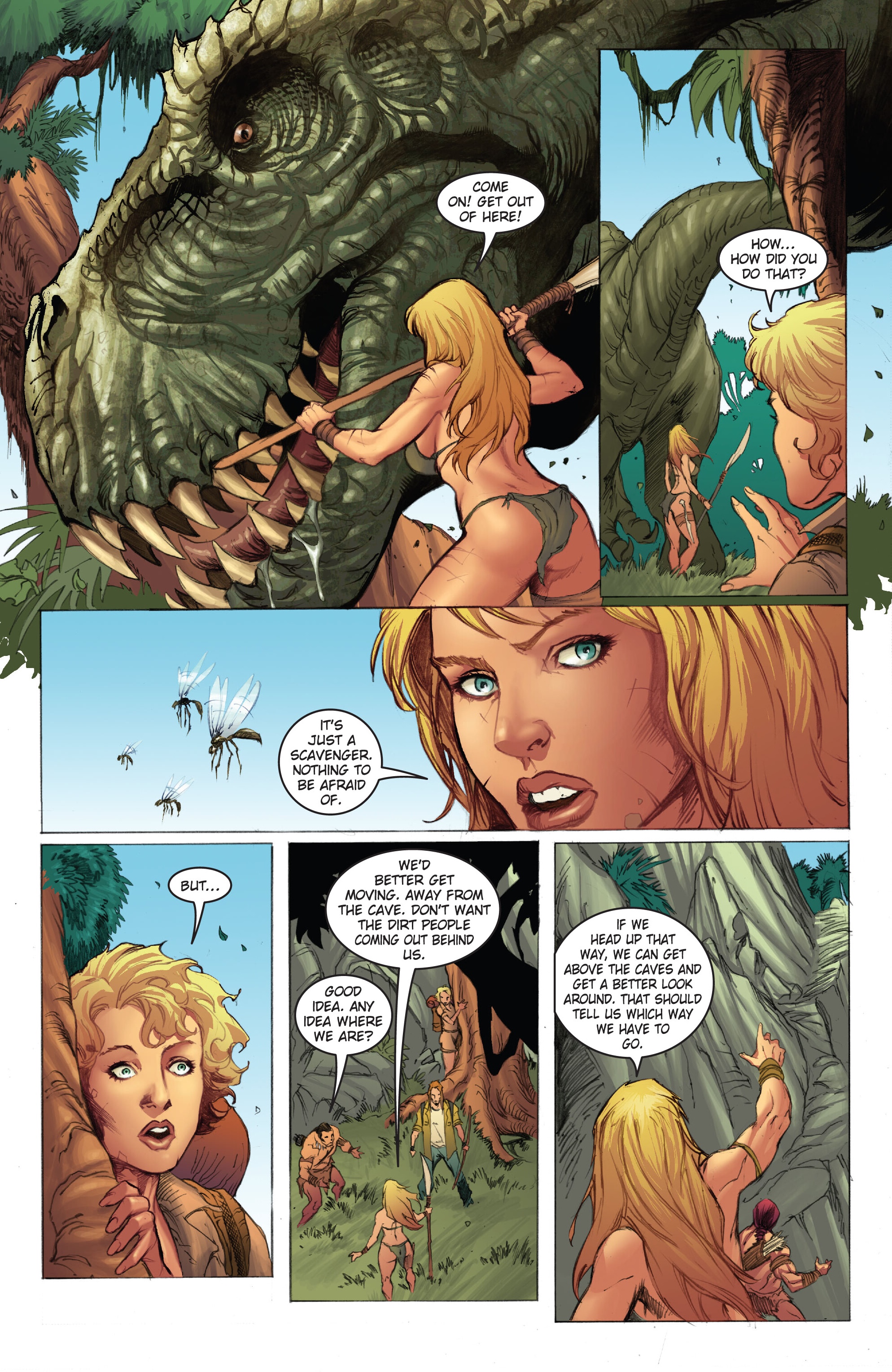 Read online Frank Cho's Jungle Girl: The Complete Omnibus comic -  Issue # TPB (Part 2) - 24
