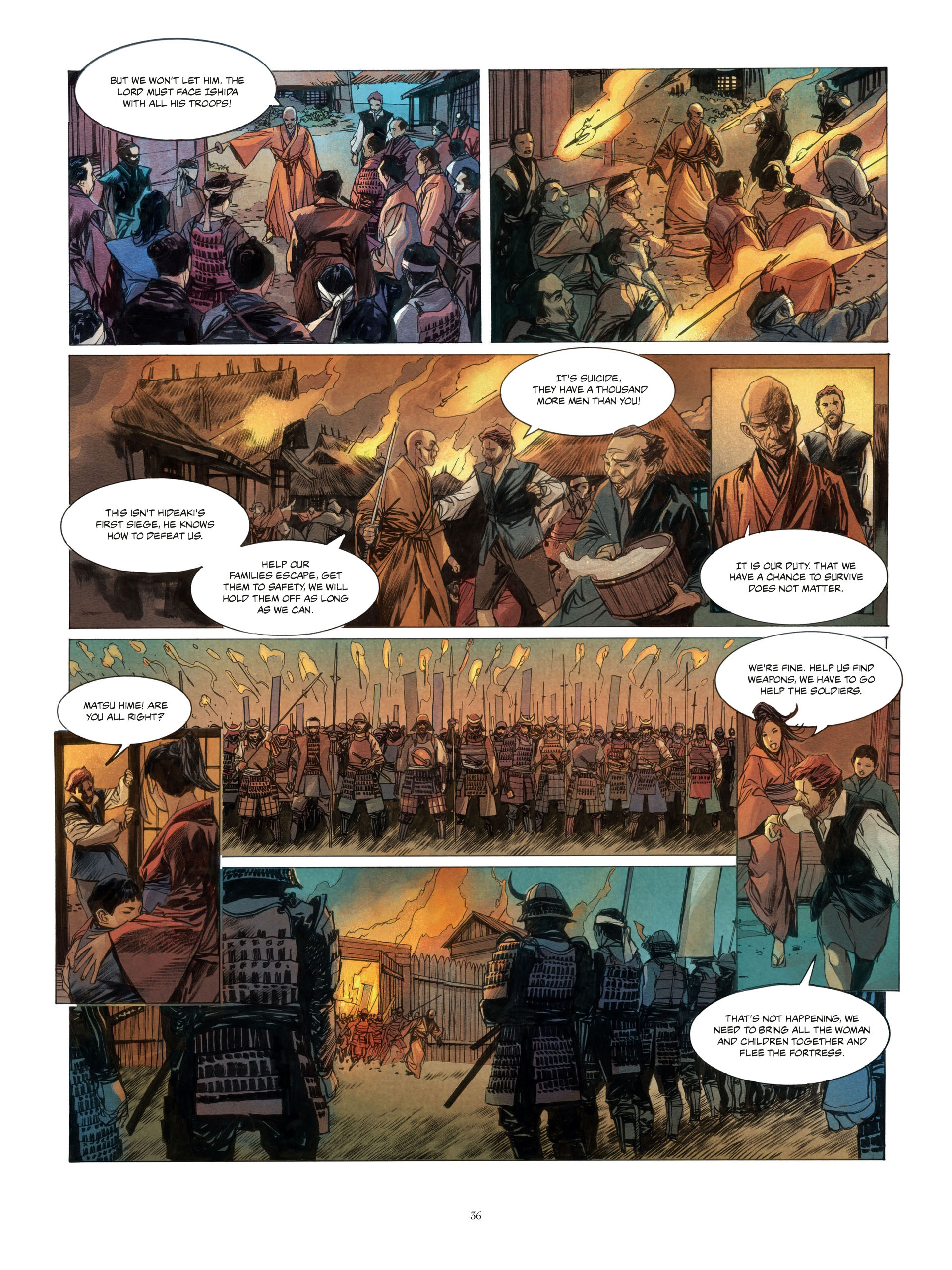 Read online William Adams, Samuraj comic -  Issue #2 - 36