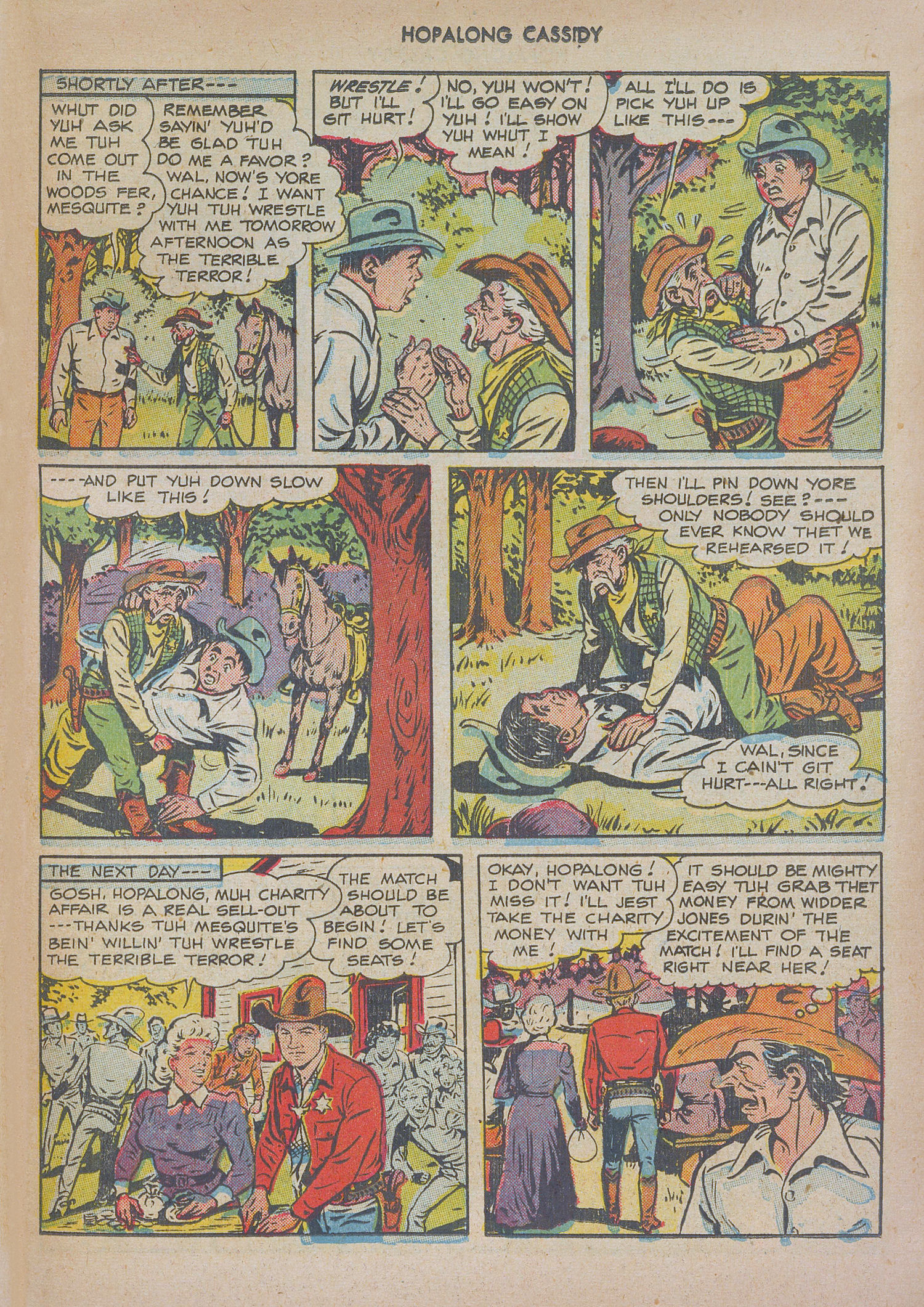 Read online Hopalong Cassidy comic -  Issue #27 - 29