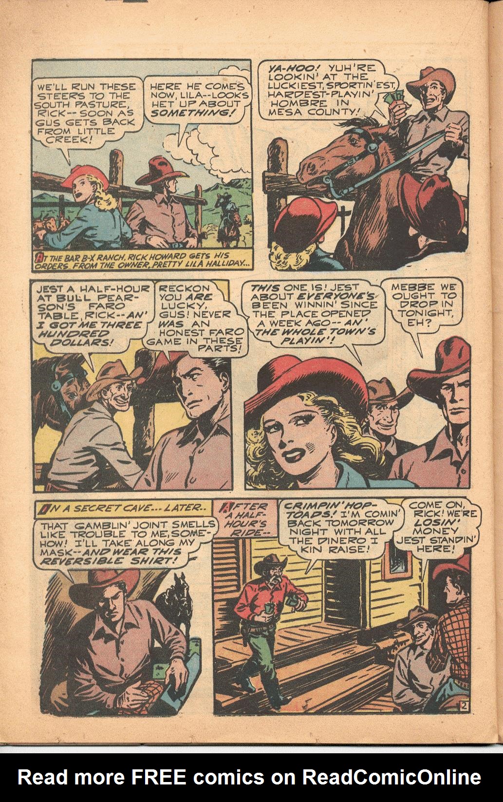 Read online Exciting Comics comic -  Issue #60 - 34