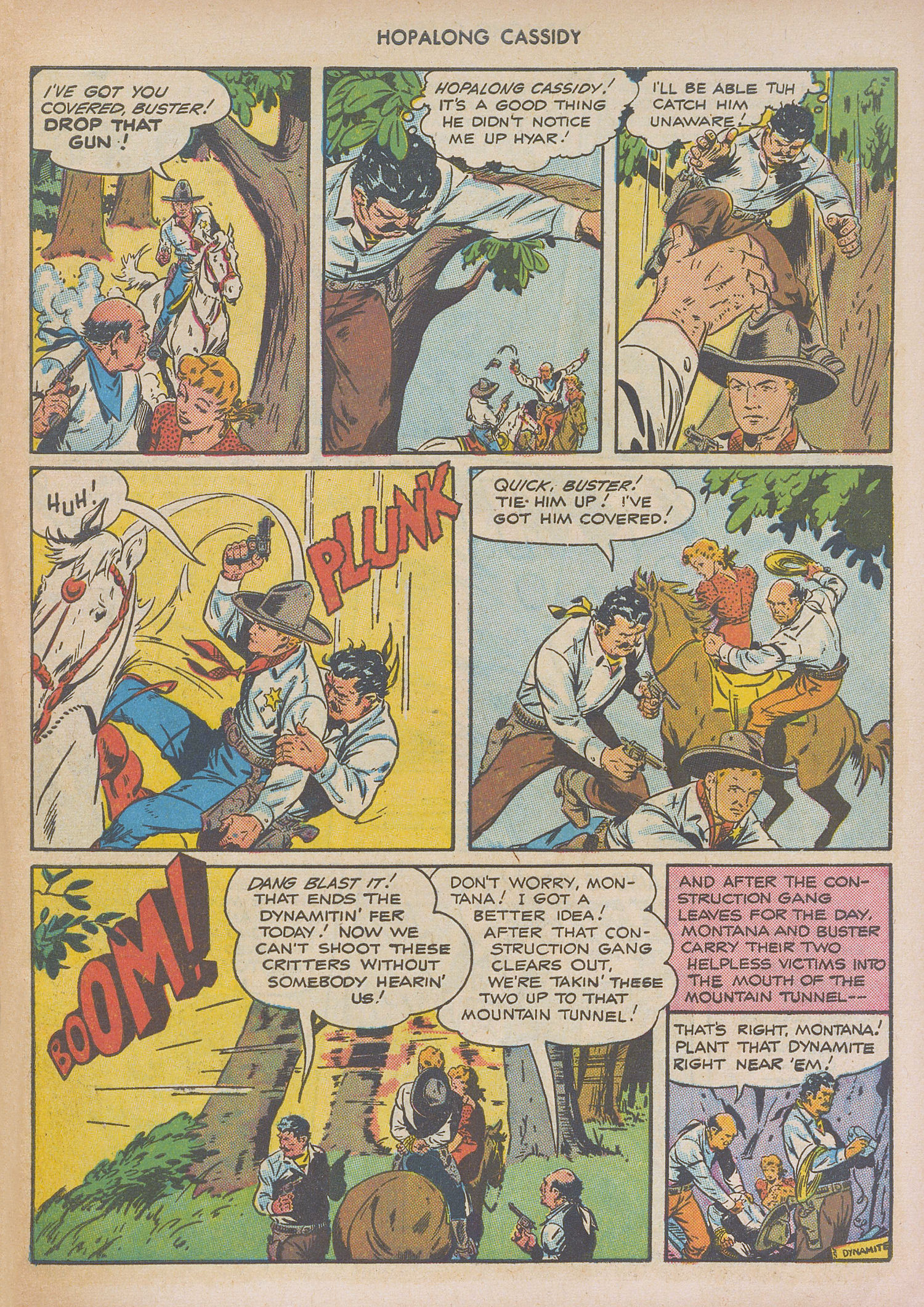 Read online Hopalong Cassidy comic -  Issue #8 - 9