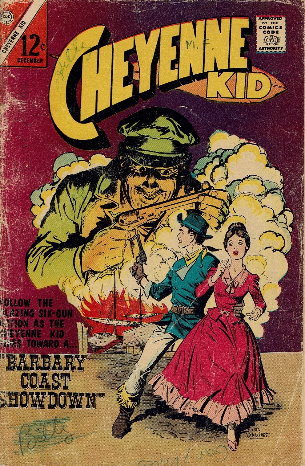 Read online Cheyenne Kid comic -  Issue #59 - 1