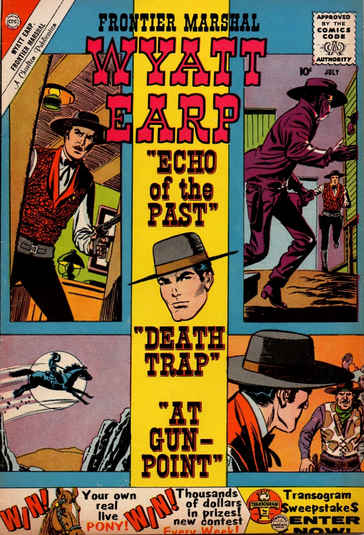 Read online Wyatt Earp Frontier Marshal comic -  Issue #31 - 1