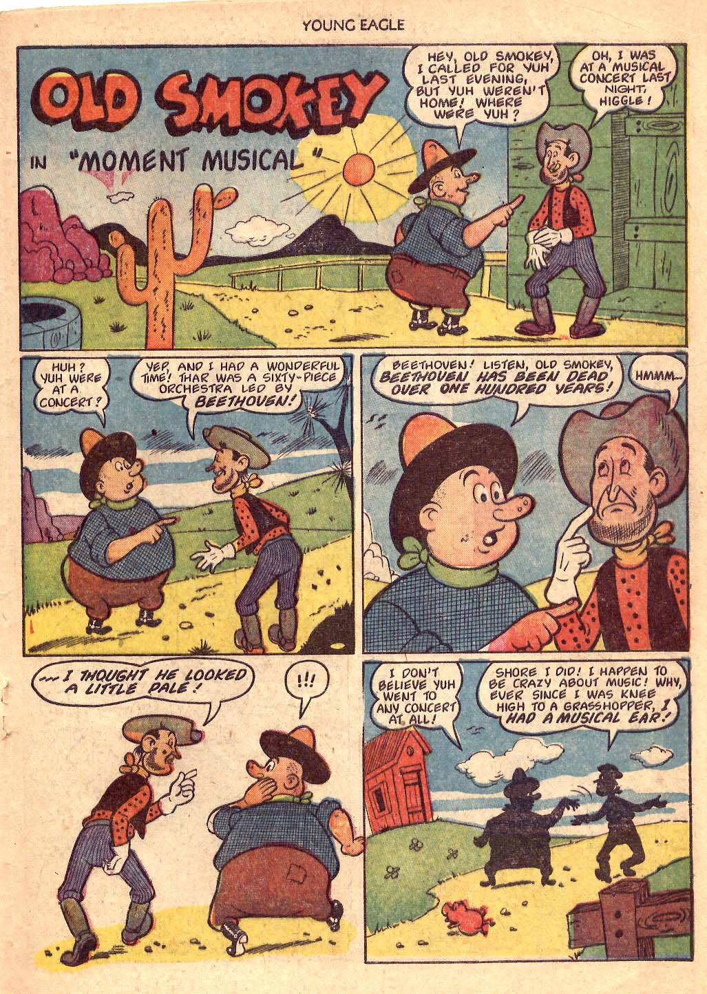 Read online Young Eagle comic -  Issue #6 - 23