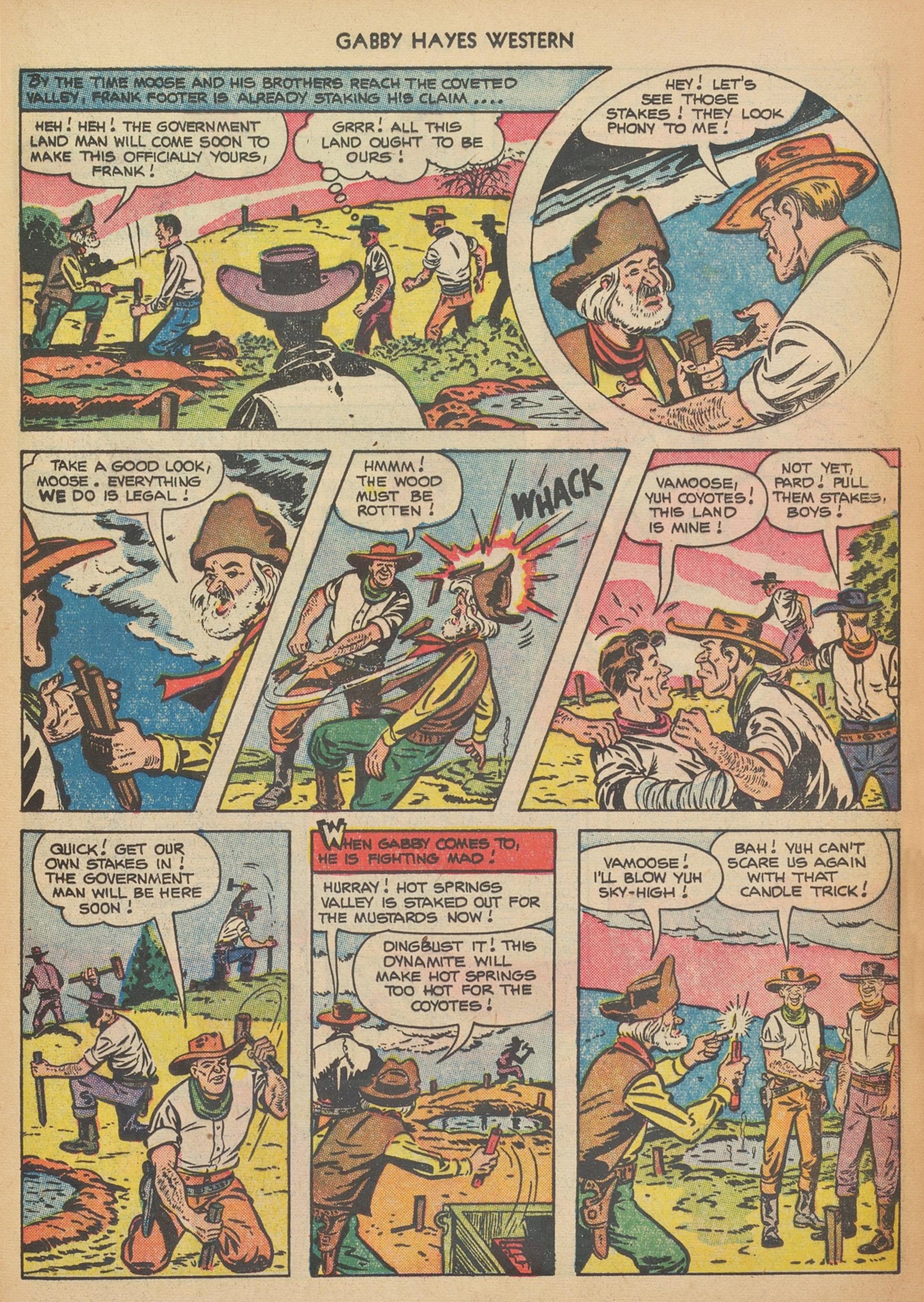 Read online Gabby Hayes Western comic -  Issue #42 - 21