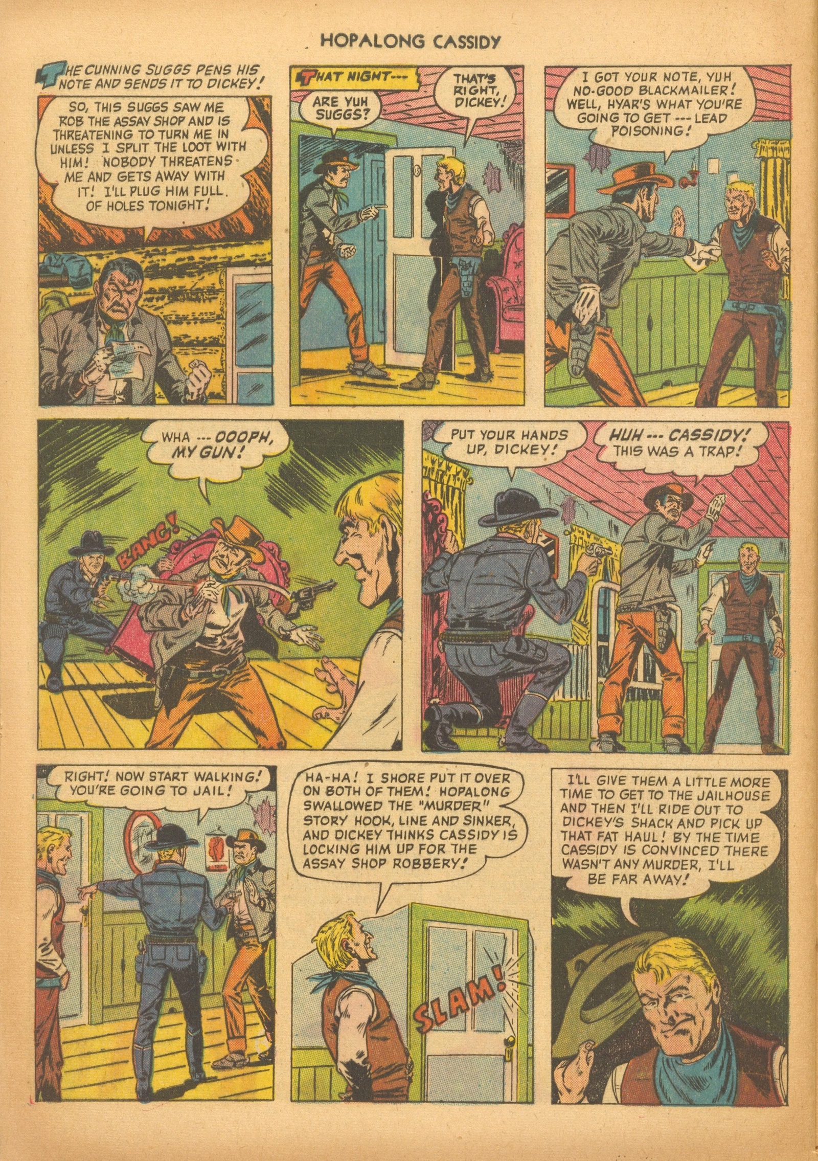 Read online Hopalong Cassidy comic -  Issue #68 - 32