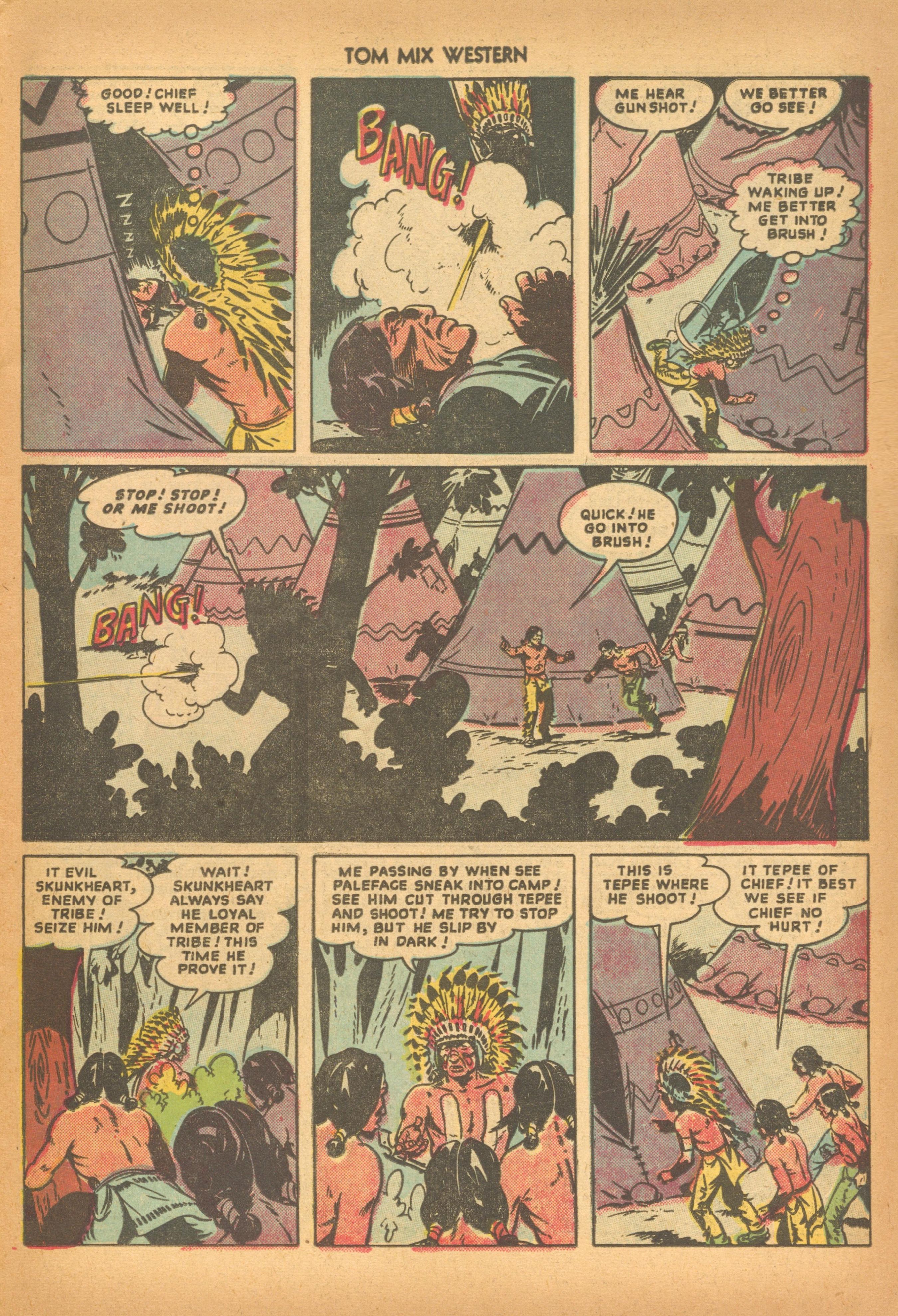 Read online Tom Mix Western (1948) comic -  Issue #18 - 11