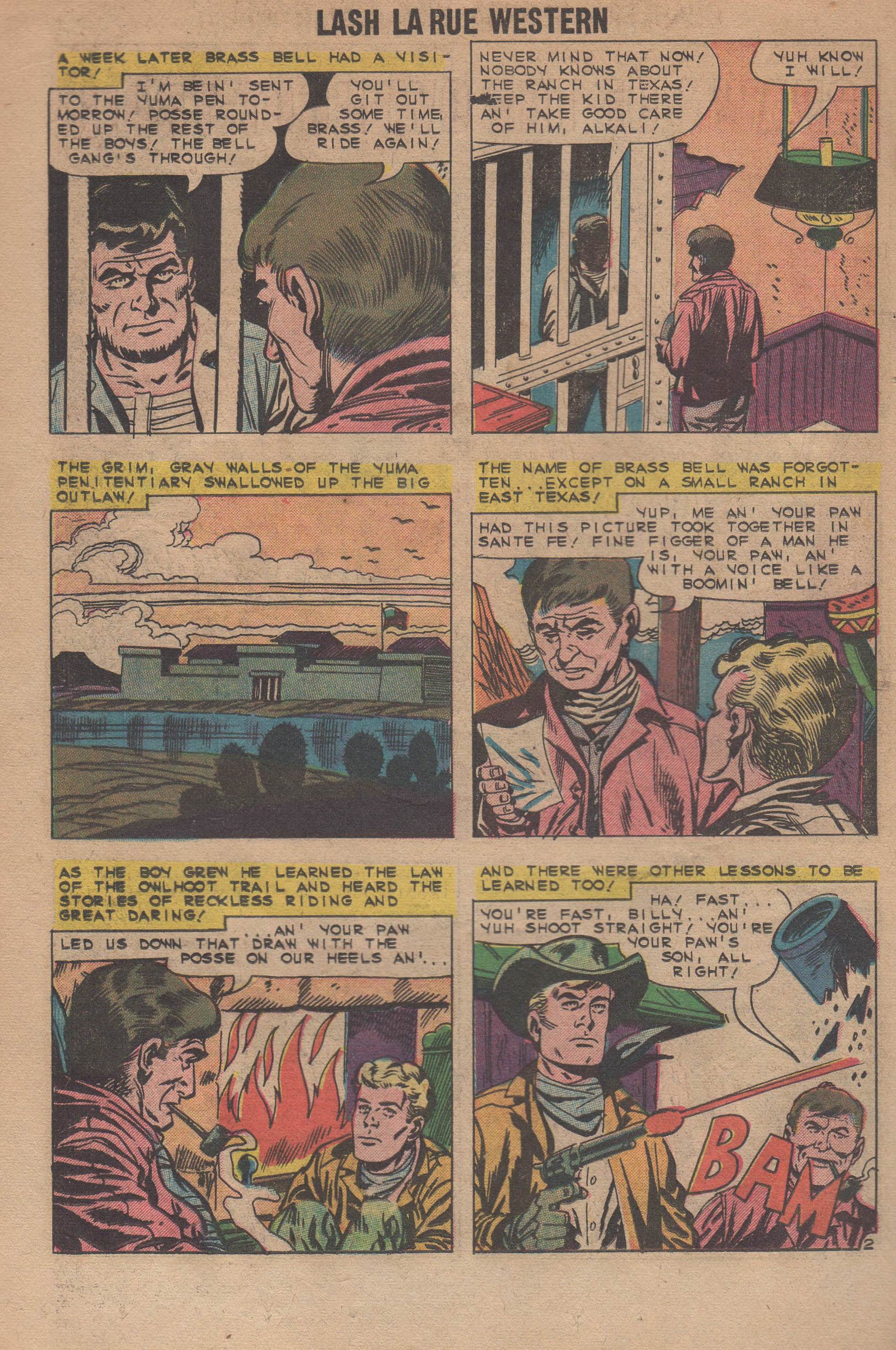 Read online Lash Larue Western (1949) comic -  Issue #82 - 18