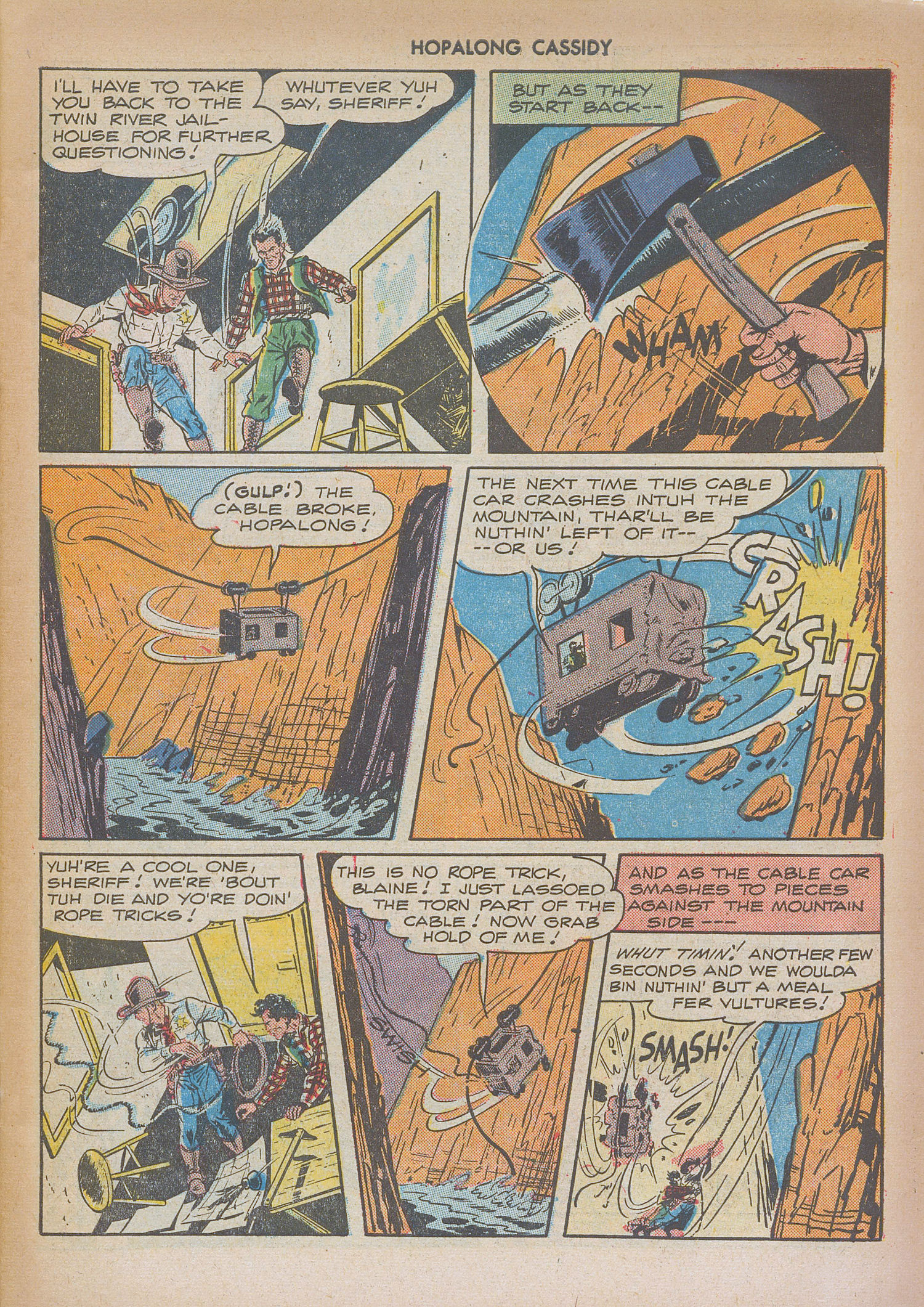 Read online Hopalong Cassidy comic -  Issue #22 - 7
