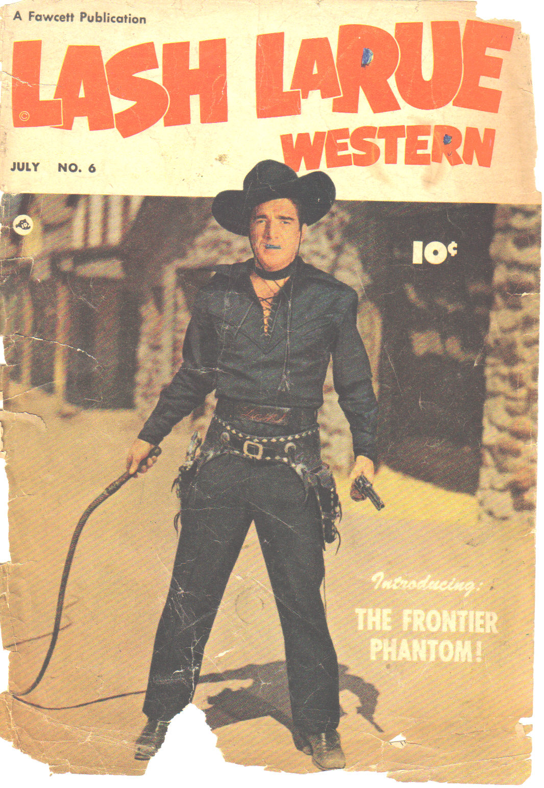 Read online Lash Larue Western (1949) comic -  Issue #6 - 1